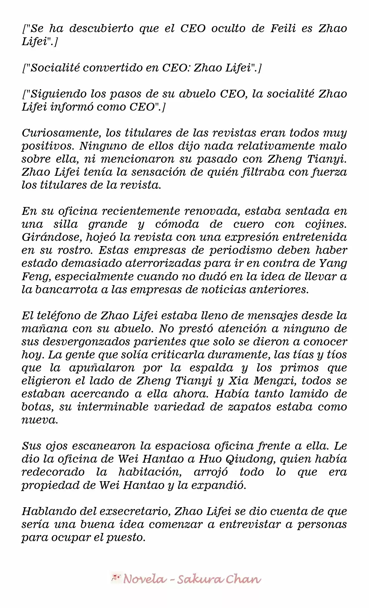 La Mujer Atrevida Del Magnate (Novela) - Capítulo 286 - Página 2 - LectorTMOo