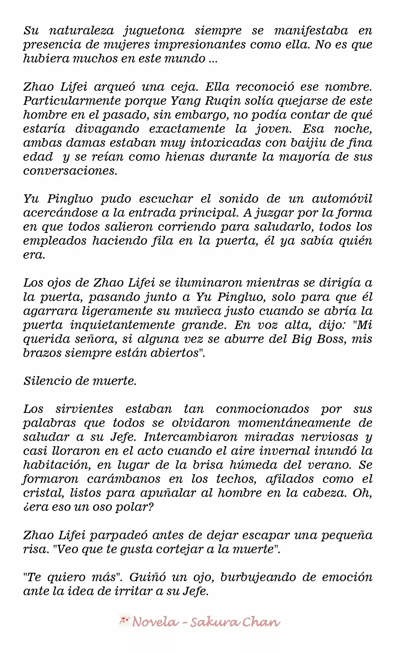 La Mujer Atrevida Del Magnate (Novela) - Capítulo 290 - Página 5 - LectorTMOo