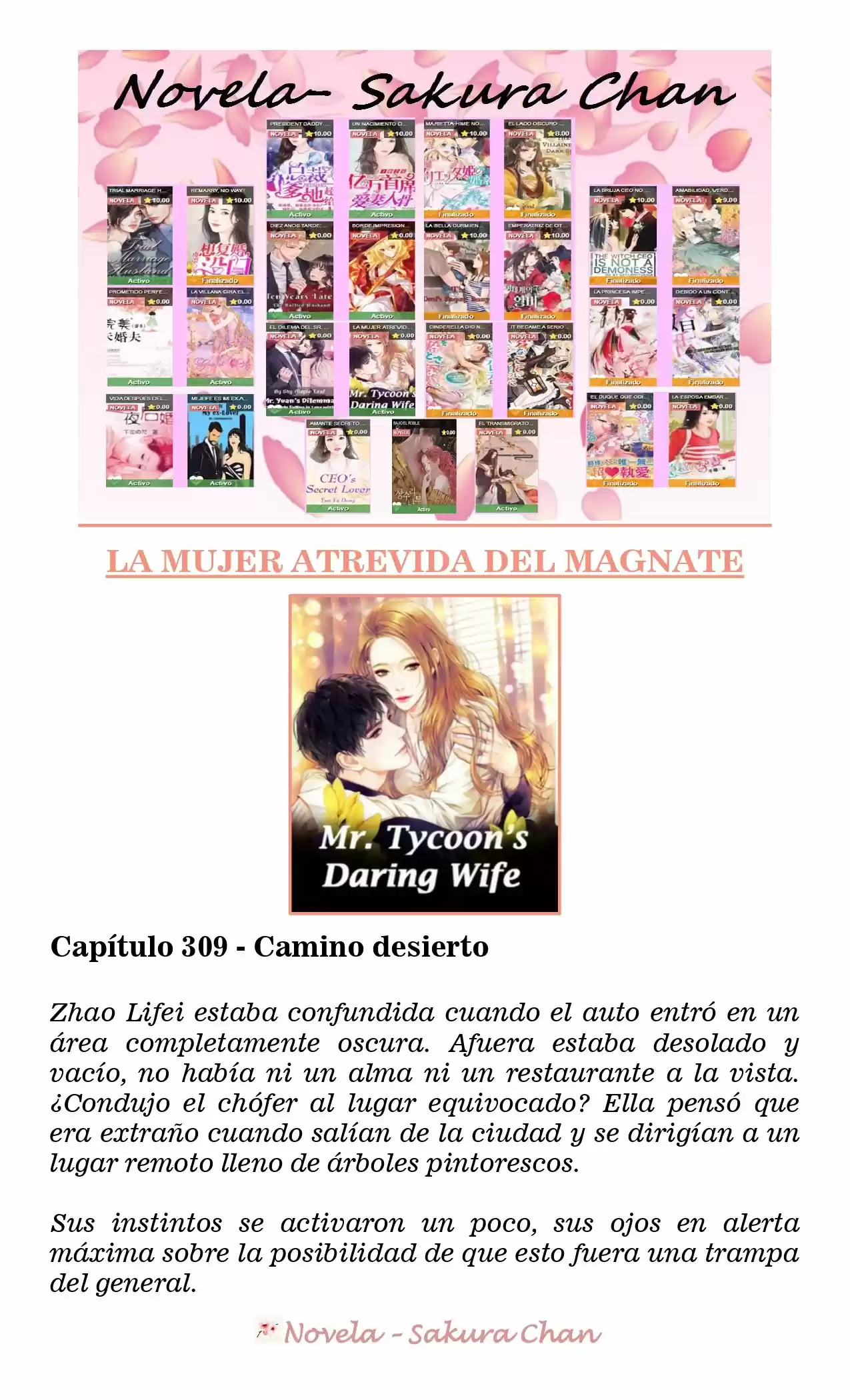 La Mujer Atrevida Del Magnate (Novela) - Capítulo 309 - Página 1 - LectorTMOo
