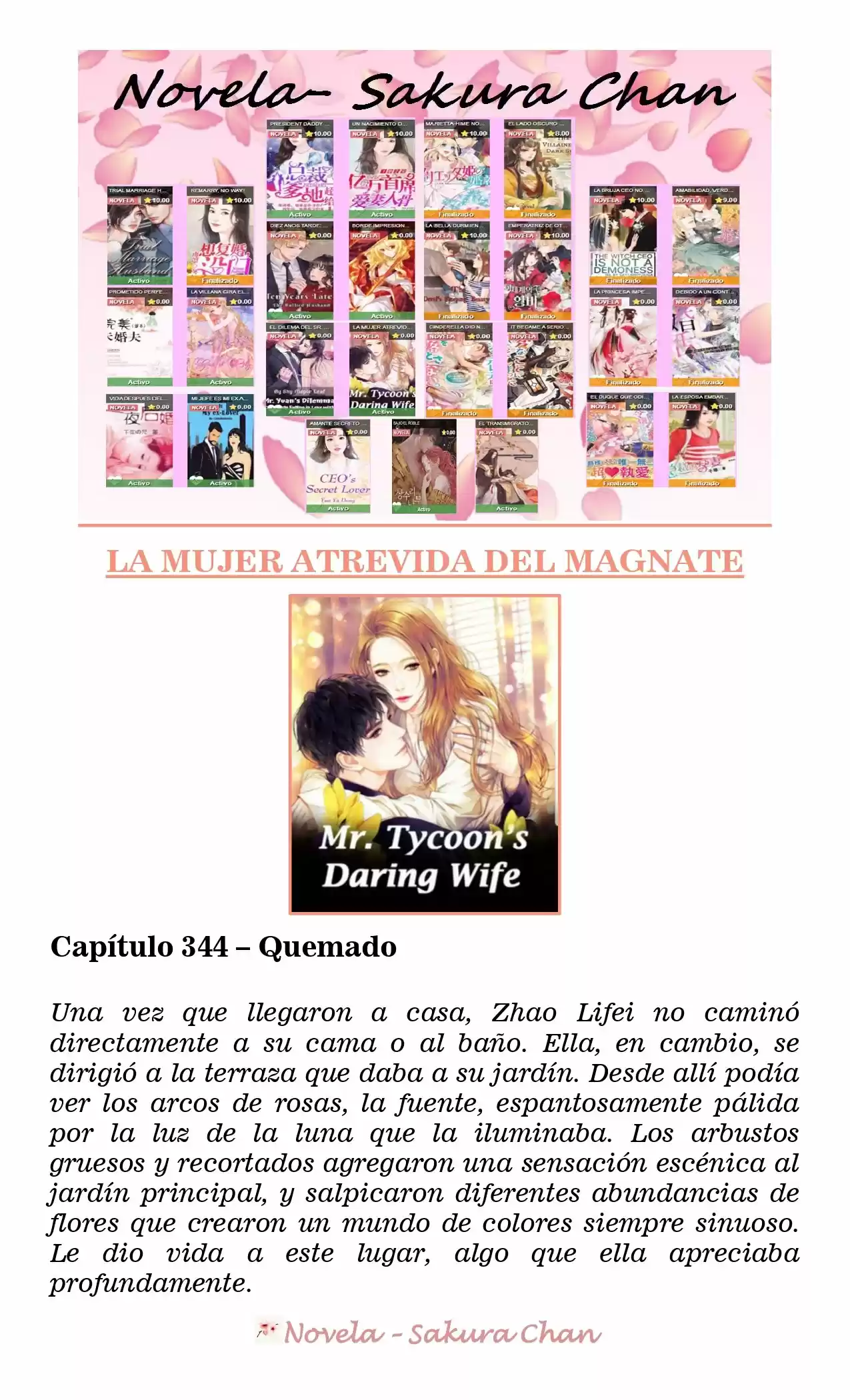 La Mujer Atrevida Del Magnate (Novela) - Capítulo 344 - Página 1 - LectorTMOo