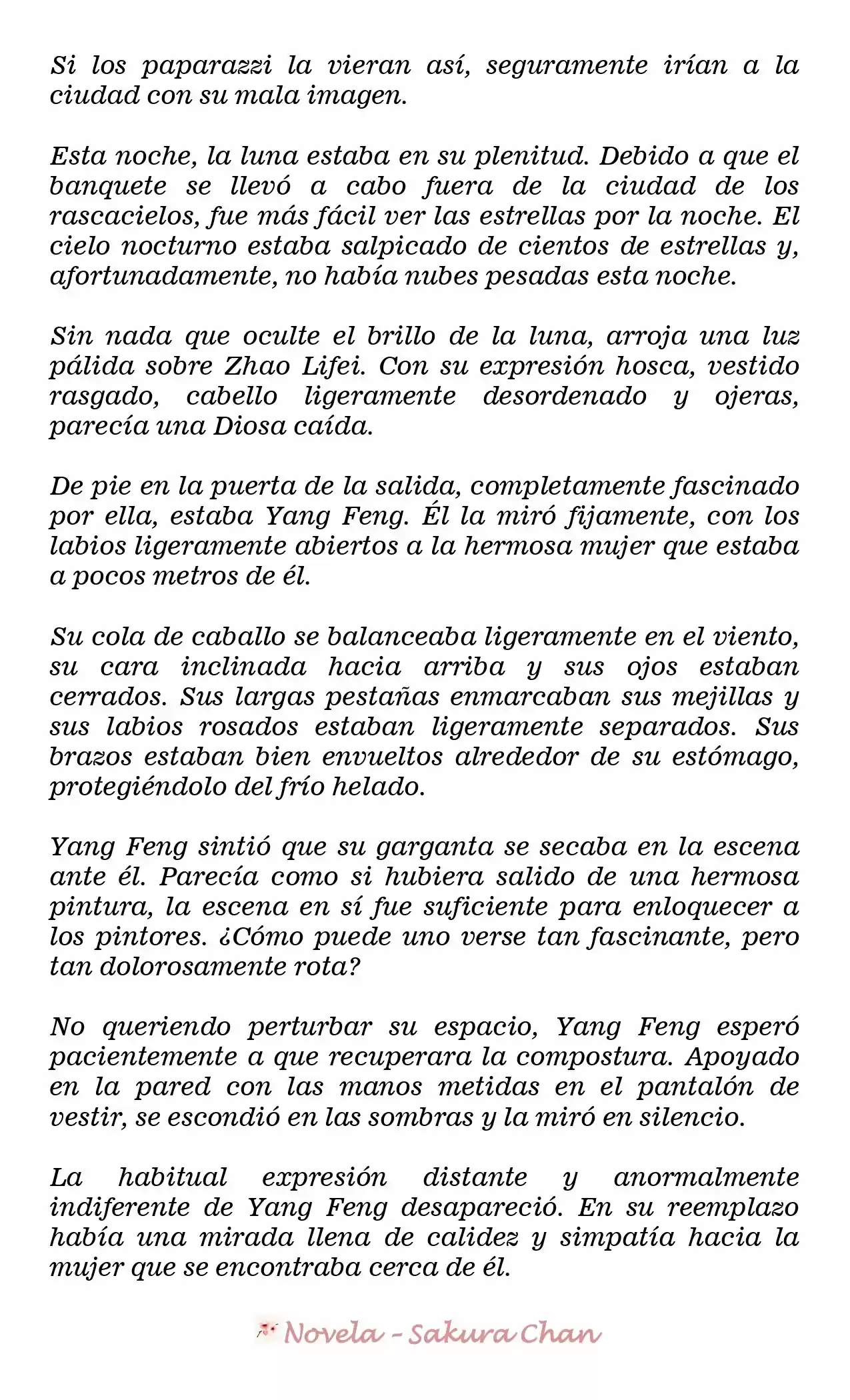 La Mujer Atrevida Del Magnate (Novela) capítulo 35 página 1