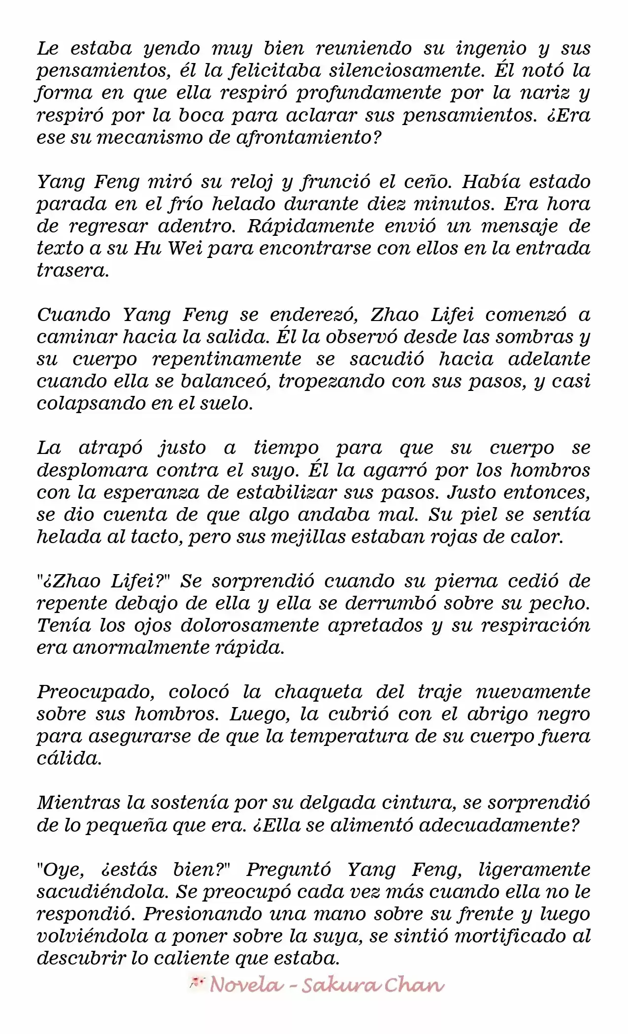 La Mujer Atrevida Del Magnate (Novela) capítulo 35 página 2