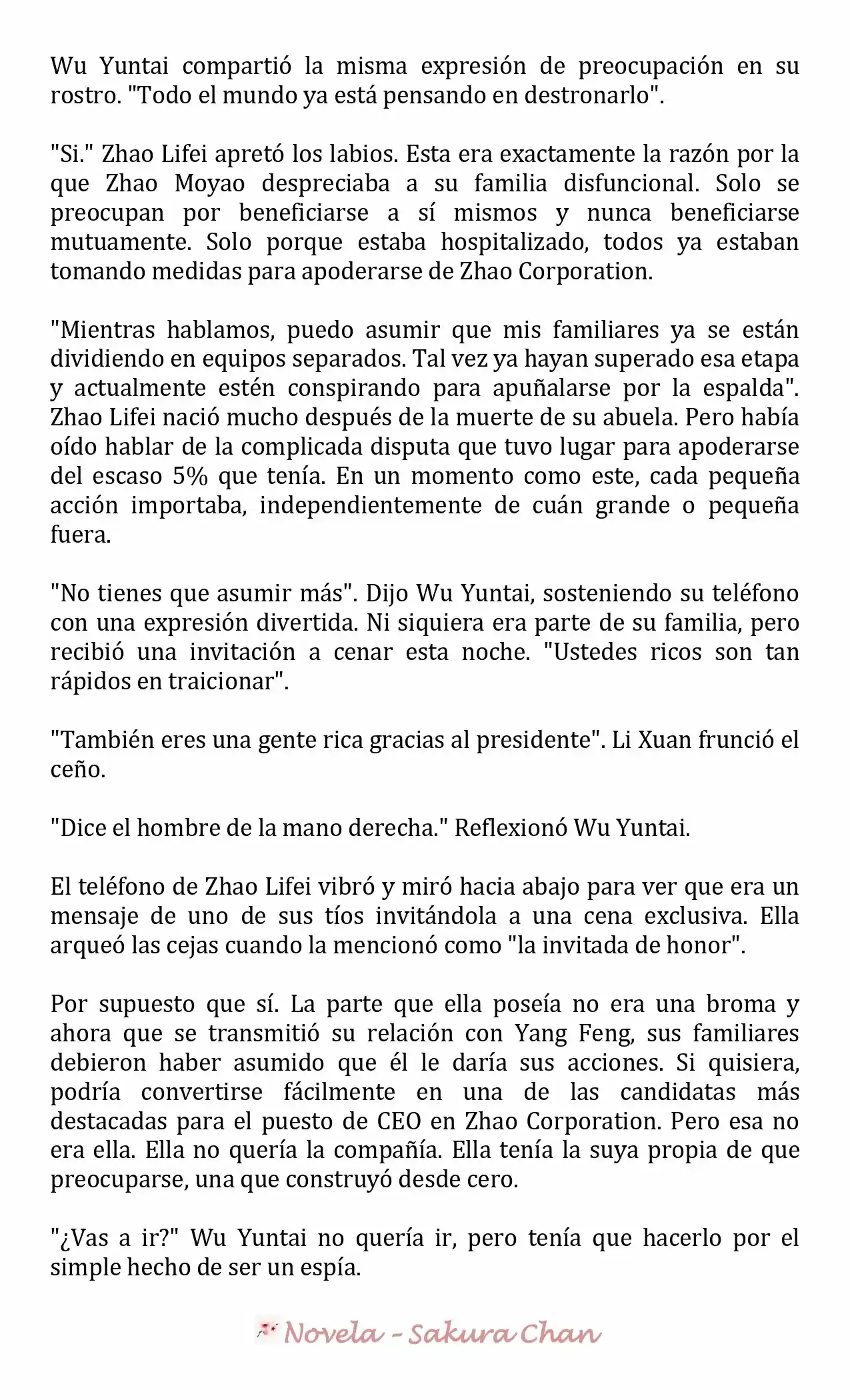 La Mujer Atrevida Del Magnate (Novela) - Capítulo 383 - Página 4 - LectorTMOo