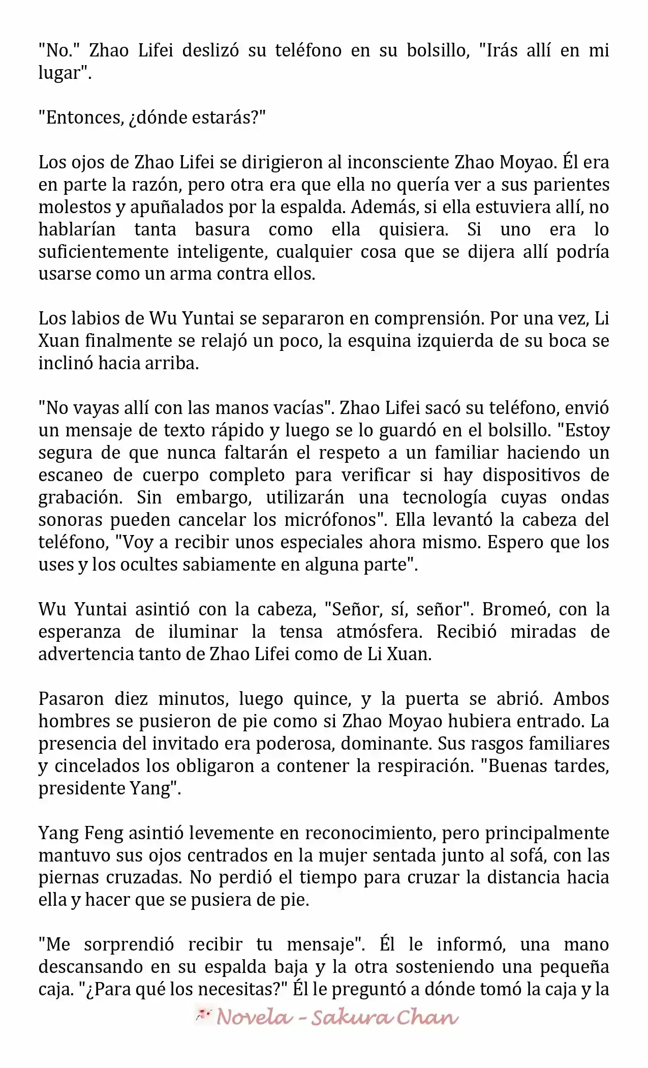 La Mujer Atrevida Del Magnate (Novela) - Capítulo 383 - Página 5 - LectorTMOo