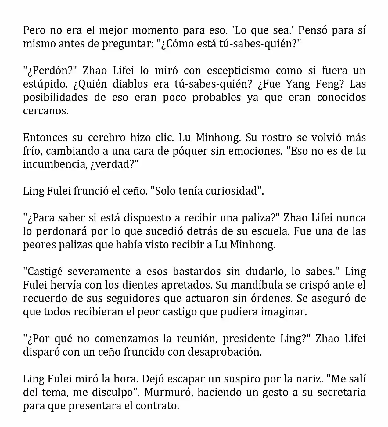 La Mujer Atrevida Del Magnate (Novela) - Capítulo 388 - Página 6 - LectorTMOo