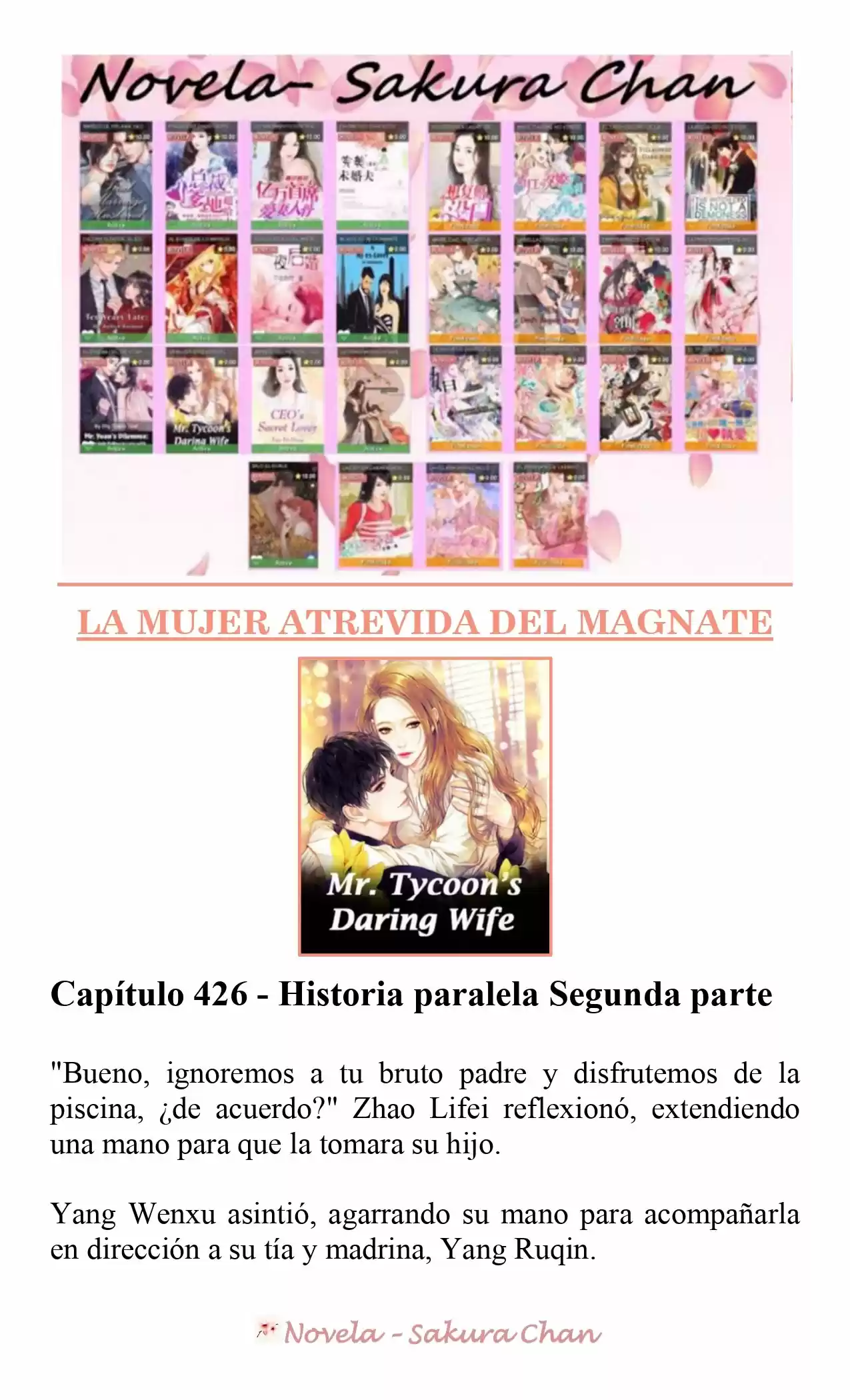 La Mujer Atrevida Del Magnate (Novela) - Capítulo 426 - Página 2 - LectorTMOo
