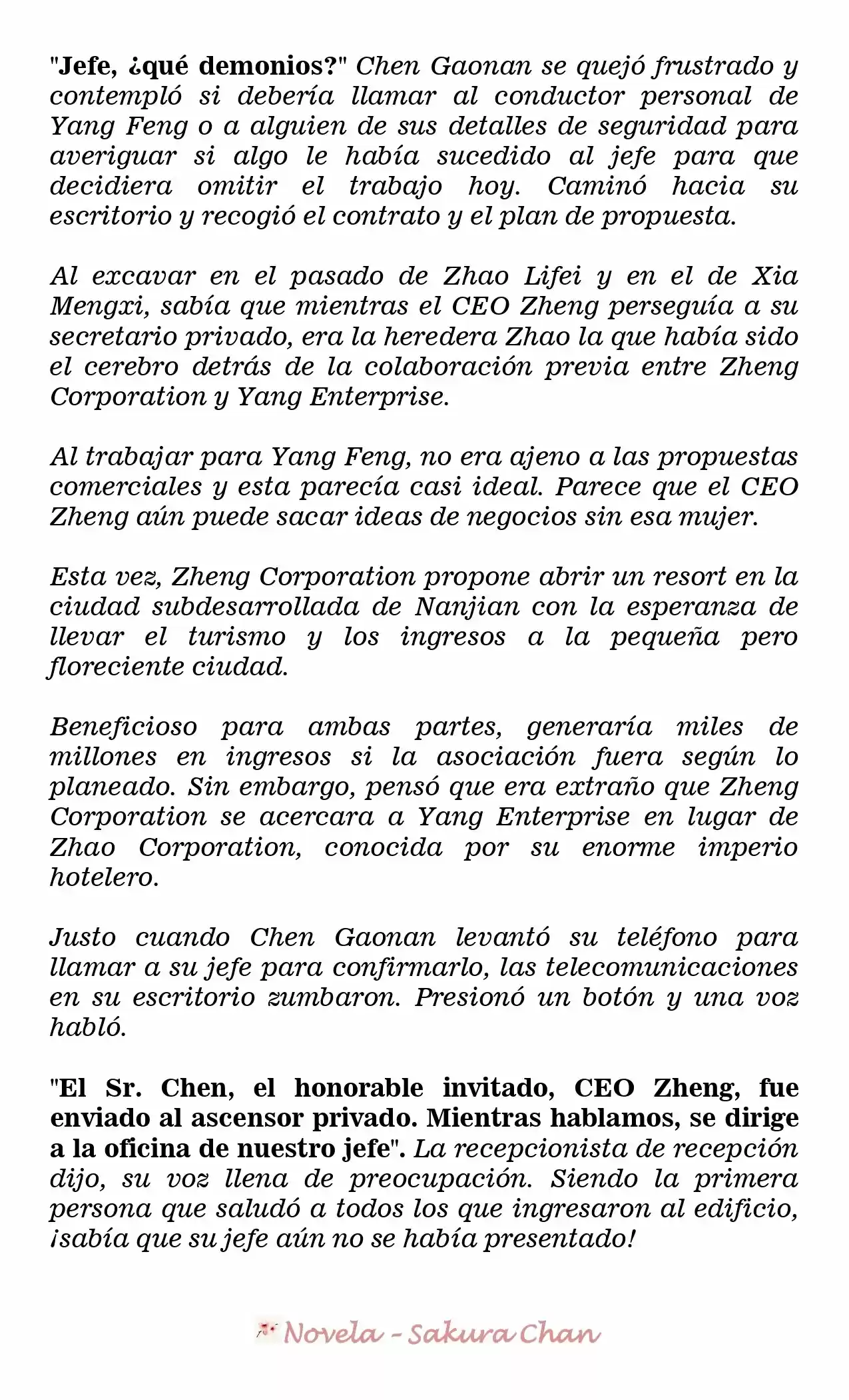 La Mujer Atrevida Del Magnate (Novela) - Capítulo 73 - Página 5 - LectorTMOo