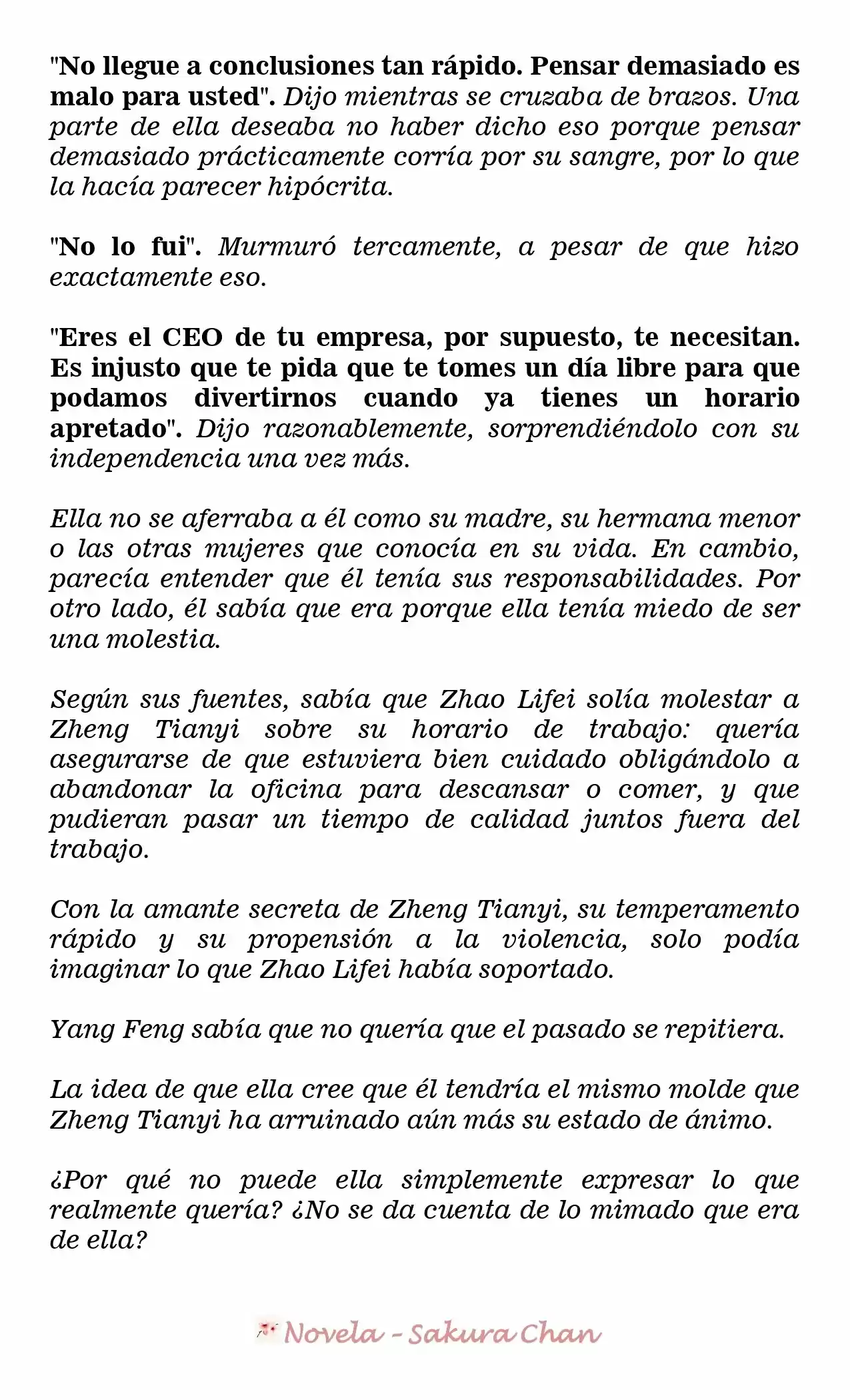 La Mujer Atrevida Del Magnate (Novela) - Capítulo 74 - Página 4 - LectorTMOo