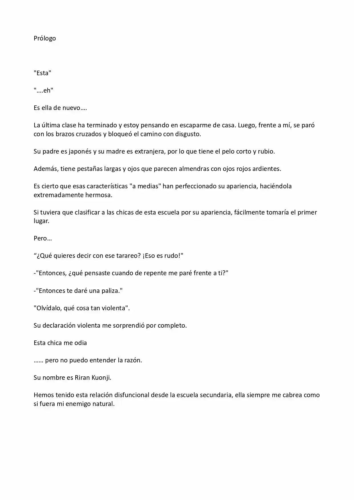 La Mujer Conectada A Mi Hilo Rojo Del Destino Es Mi Enemigo Natural (NL) (Novela) - Capítulo - Página 3 - LectorTMOo