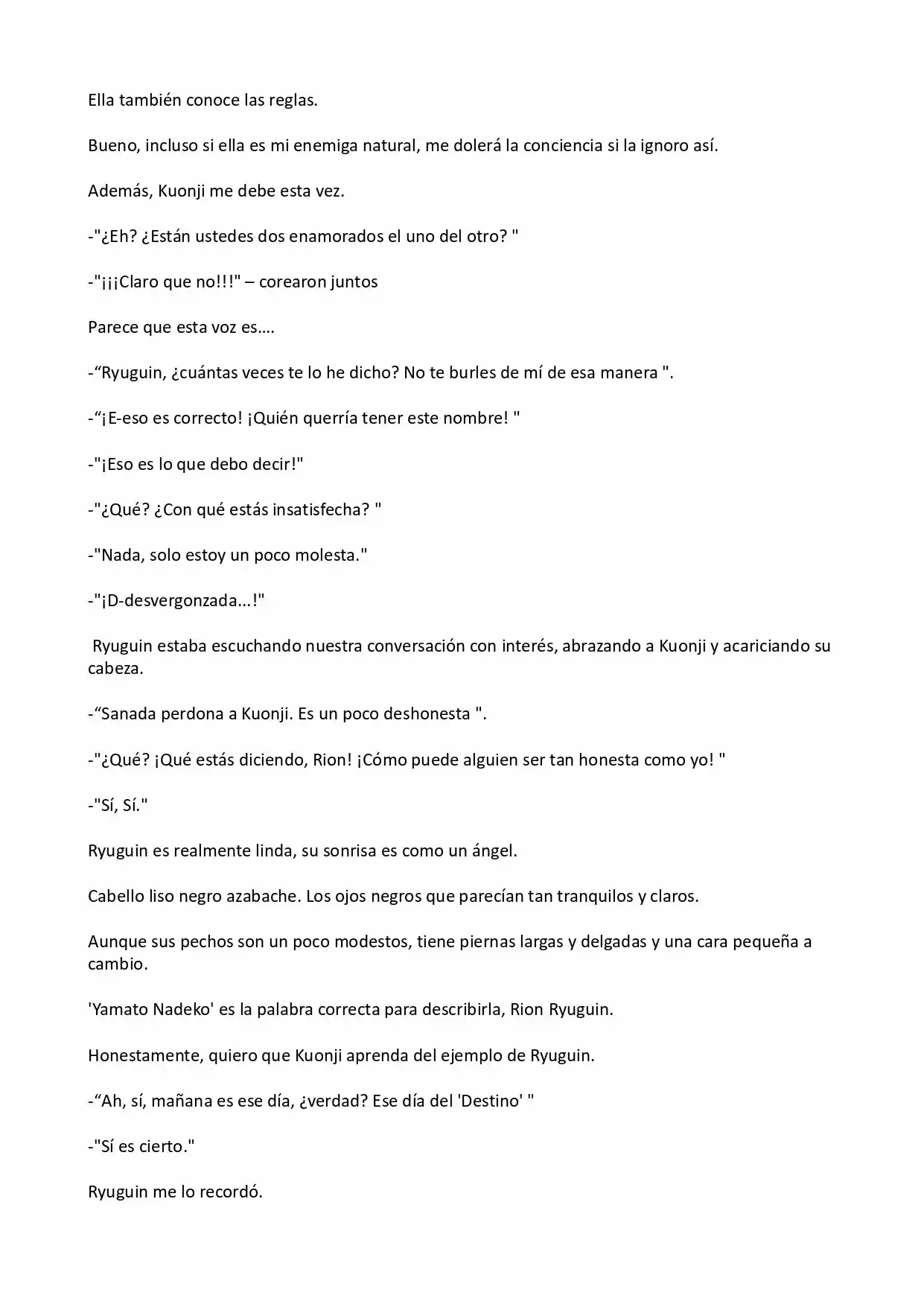 La Mujer Conectada A Mi Hilo Rojo Del Destino Es Mi Enemigo Natural (NL) (Novela) - Capítulo - Página 5 - LectorTMOo