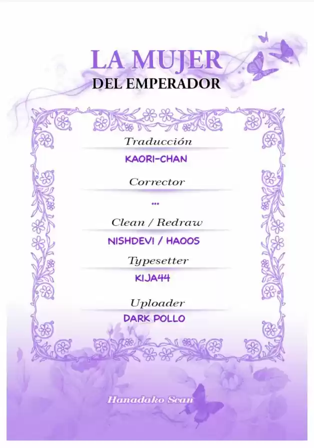 La Mujer Del Emperador - Capítulo 20 - Página 1 - LectorTMOo