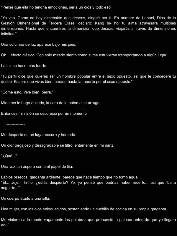 La Naturaleza De La Posesión (Novela) - Capítulo 1 - Página 4 - LectorTMOo