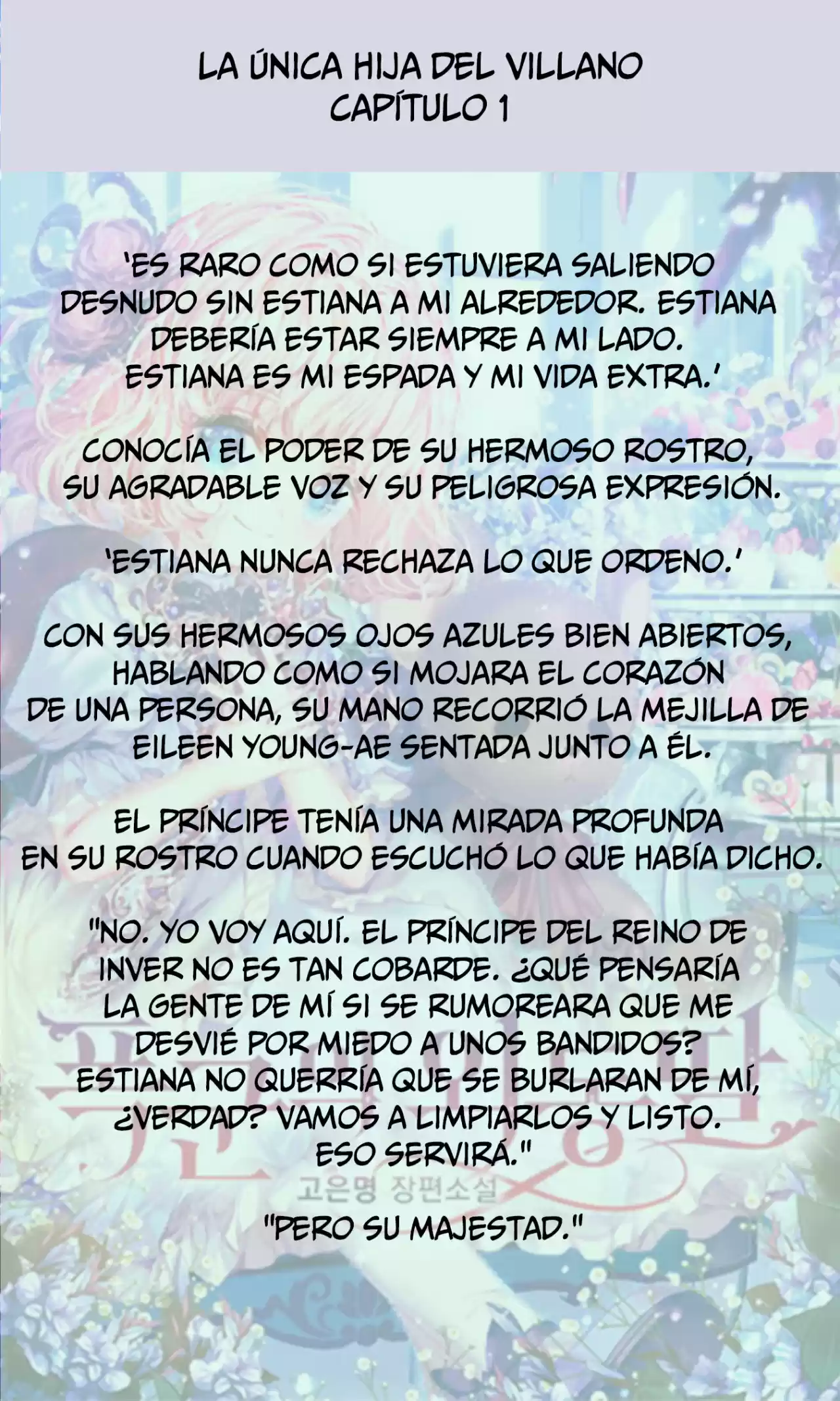 La única Hija Del Tirano (Novela) - Capítulo 1 - Página 7 - LectorTMOo