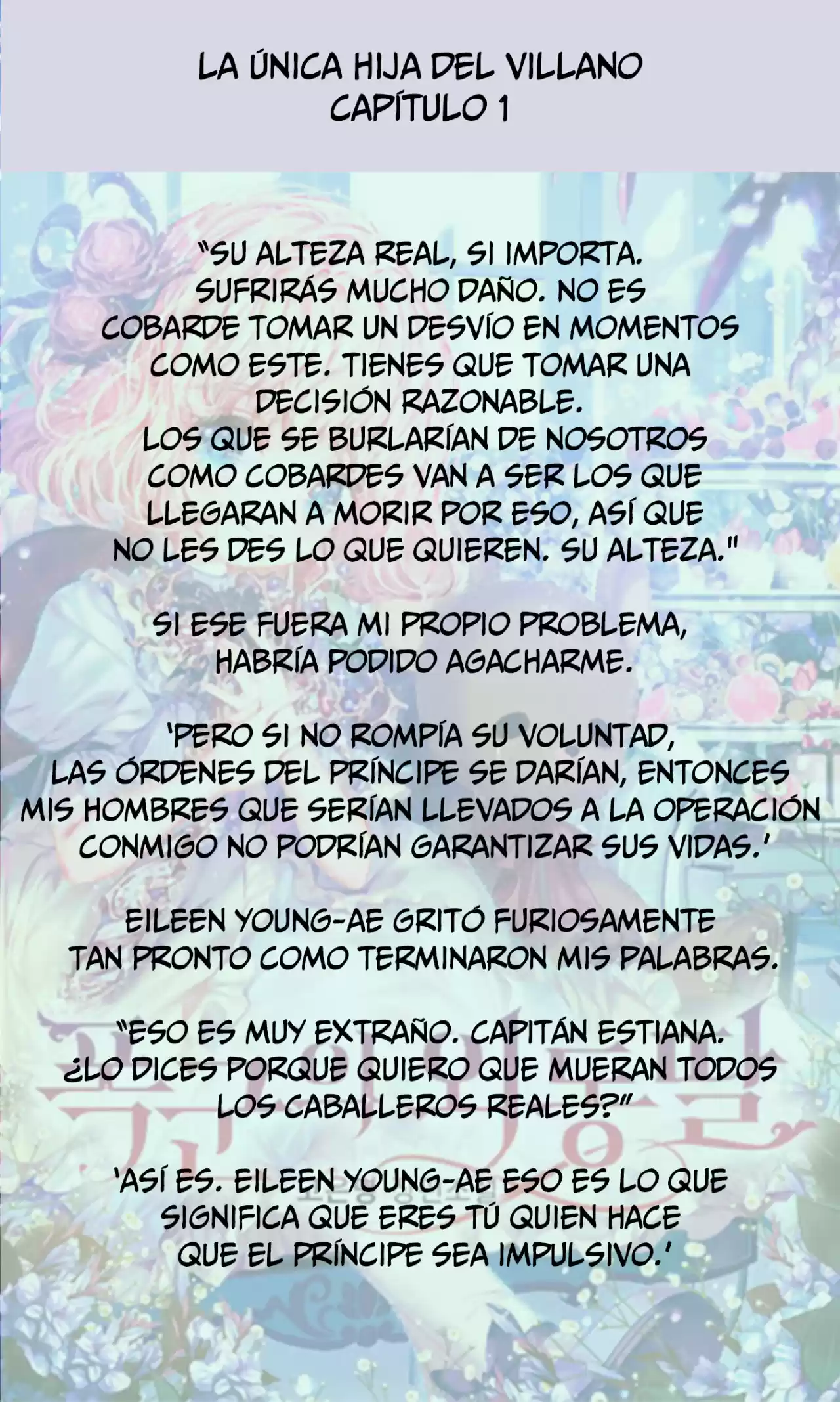 La única Hija Del Tirano (Novela) - Capítulo 1 - Página 9 - LectorTMOo