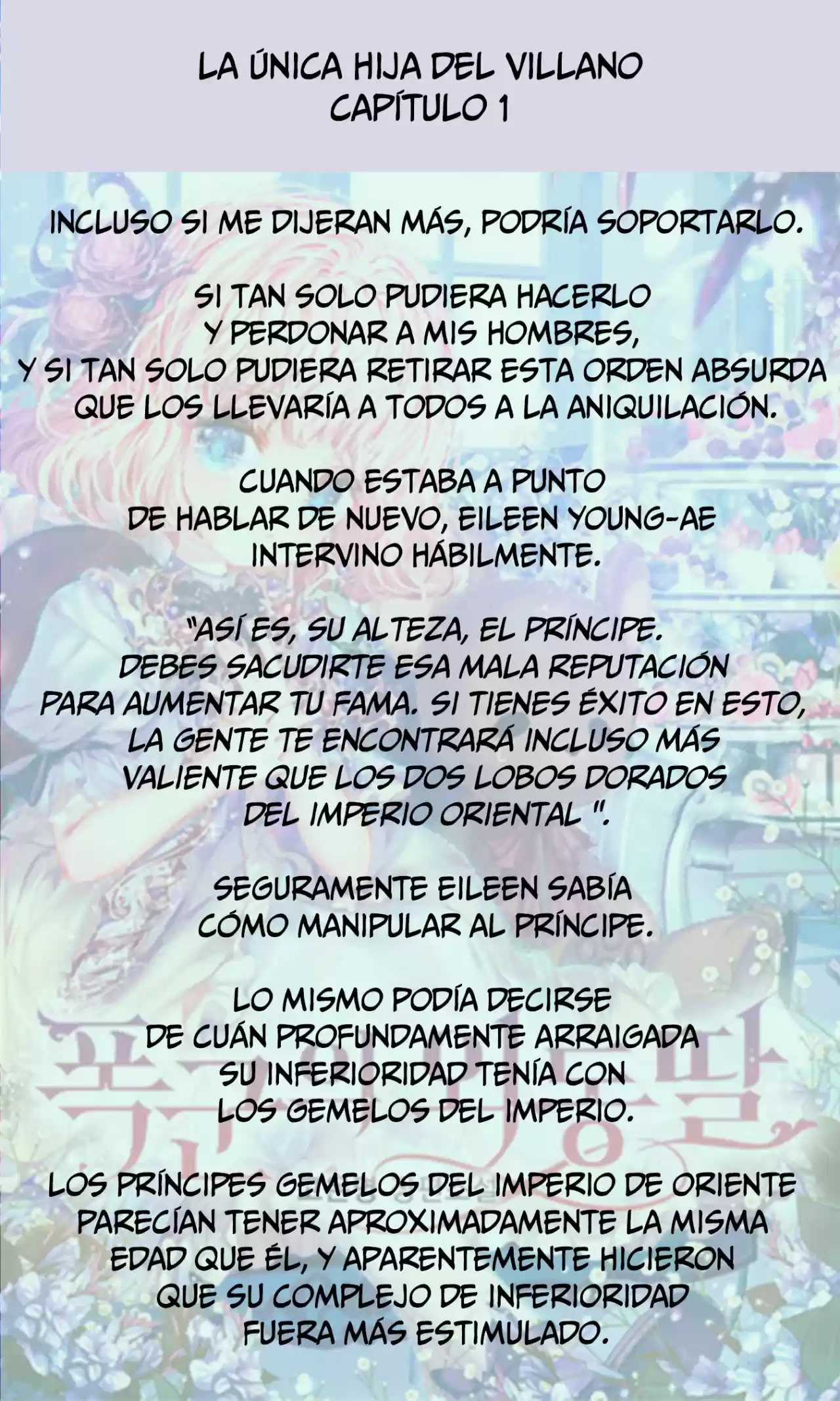 La única Hija Del Tirano (Novela) - Capítulo 1 - Página 12 - LectorTMOo