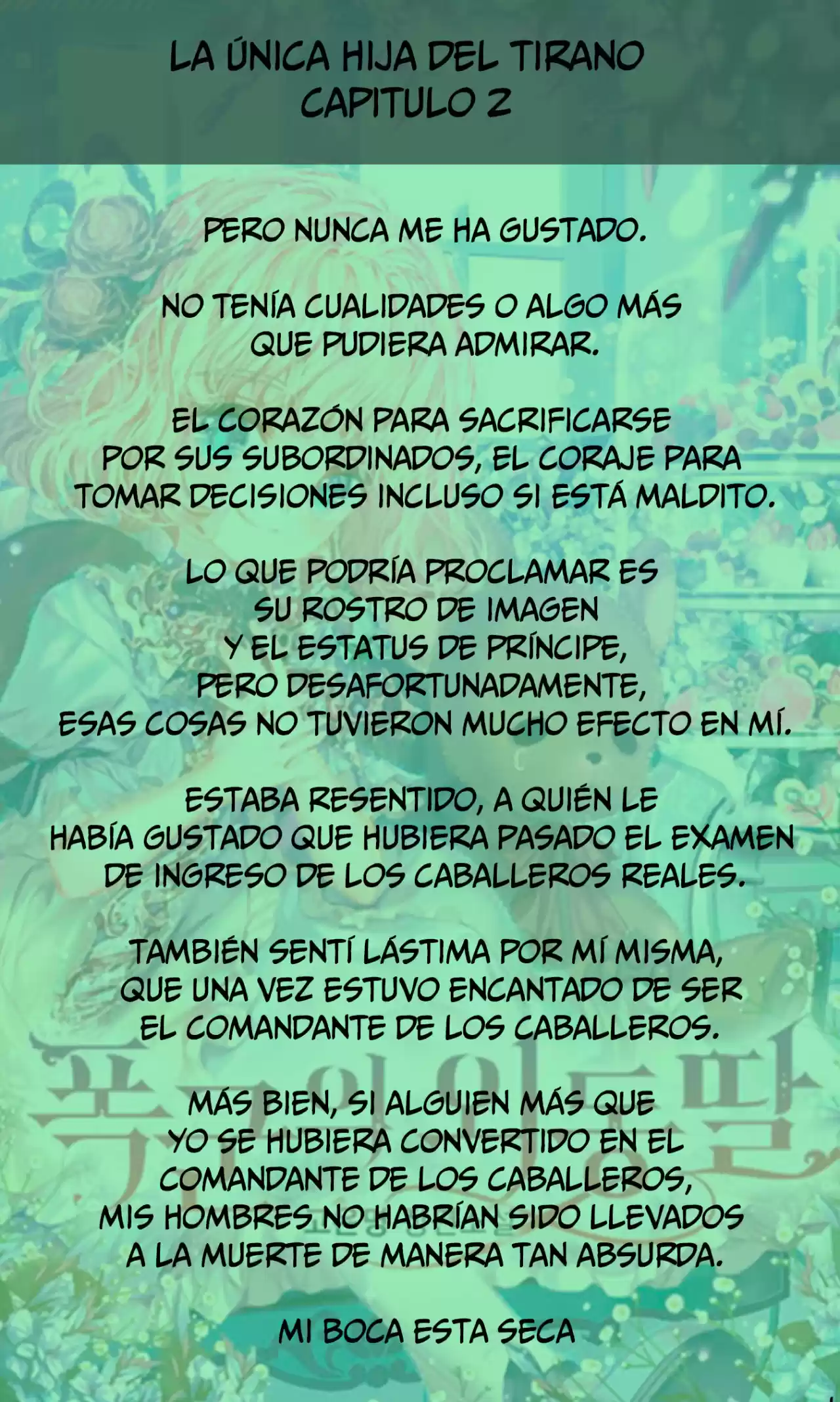 La única Hija Del Tirano (Novela) - Capítulo 2 - Página 5 - LectorTMOo