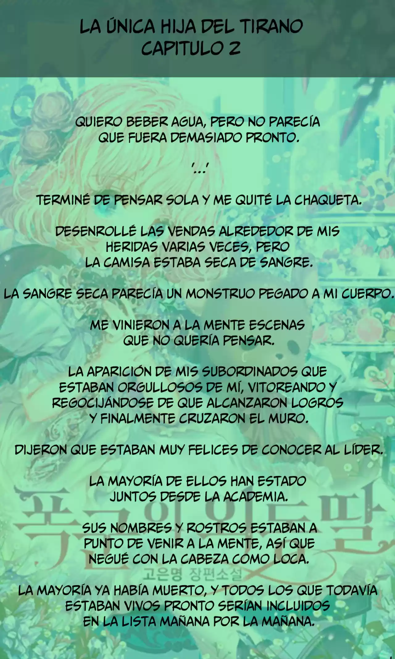 La única Hija Del Tirano (Novela) - Capítulo 2 - Página 6 - LectorTMOo