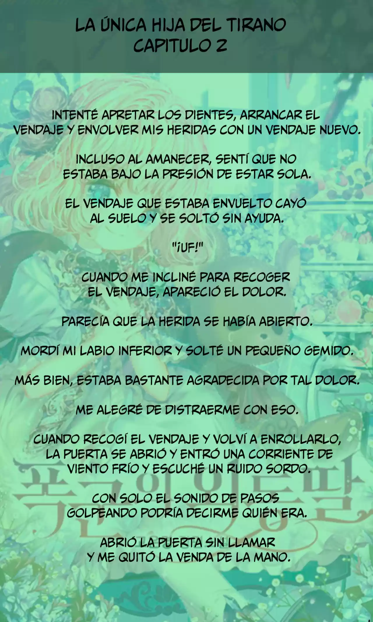 La única Hija Del Tirano (Novela) - Capítulo 2 - Página 7 - LectorTMOo