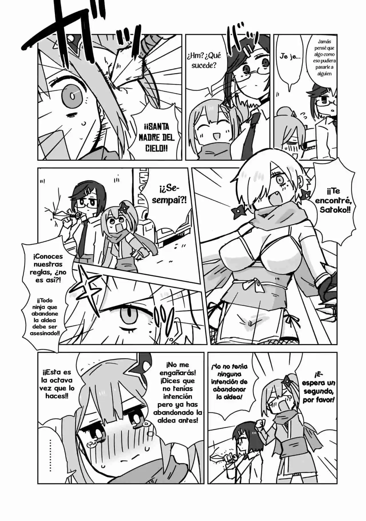 La Ninja Y La Asesina Viven Juntas - Capítulo 1 - Página 12 - LectorTMOo
