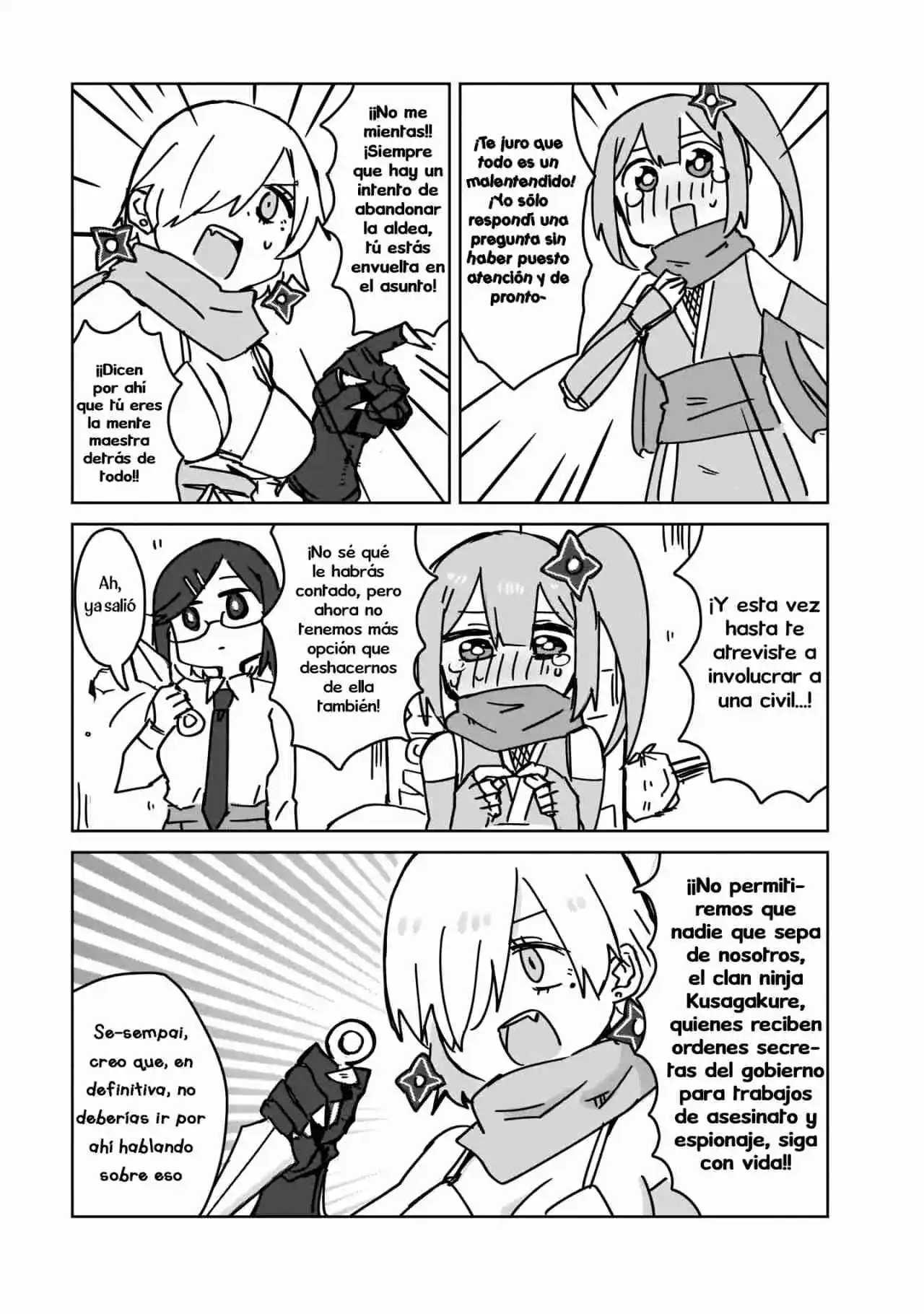 La Ninja Y La Asesina Viven Juntas - Capítulo 1 - Página 13 - LectorTMOo