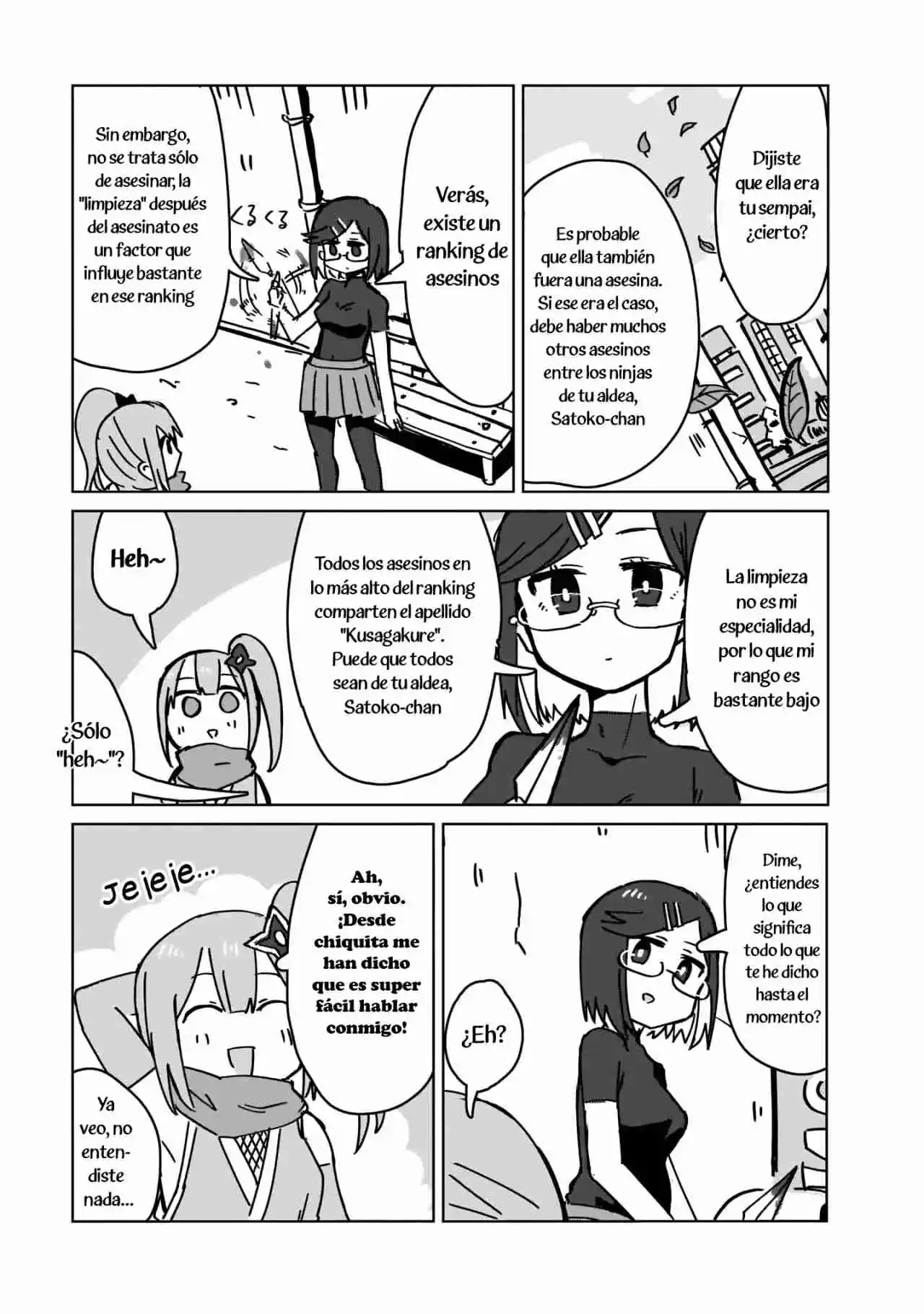 La Ninja Y La Asesina Viven Juntas - Capítulo 1 - Página 17 - LectorTMOo