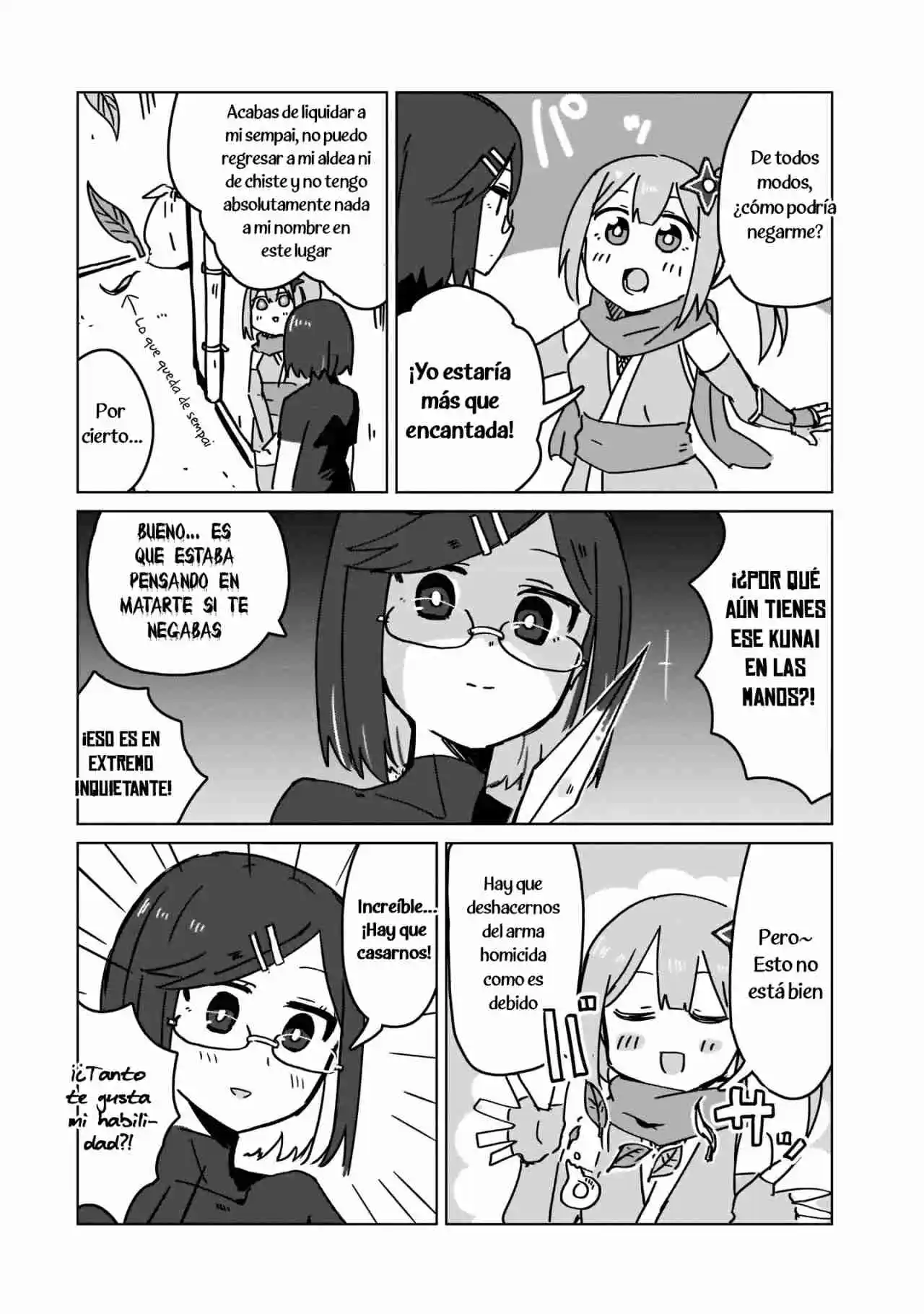 La Ninja Y La Asesina Viven Juntas - Capítulo 1 - Página 19 - LectorTMOo