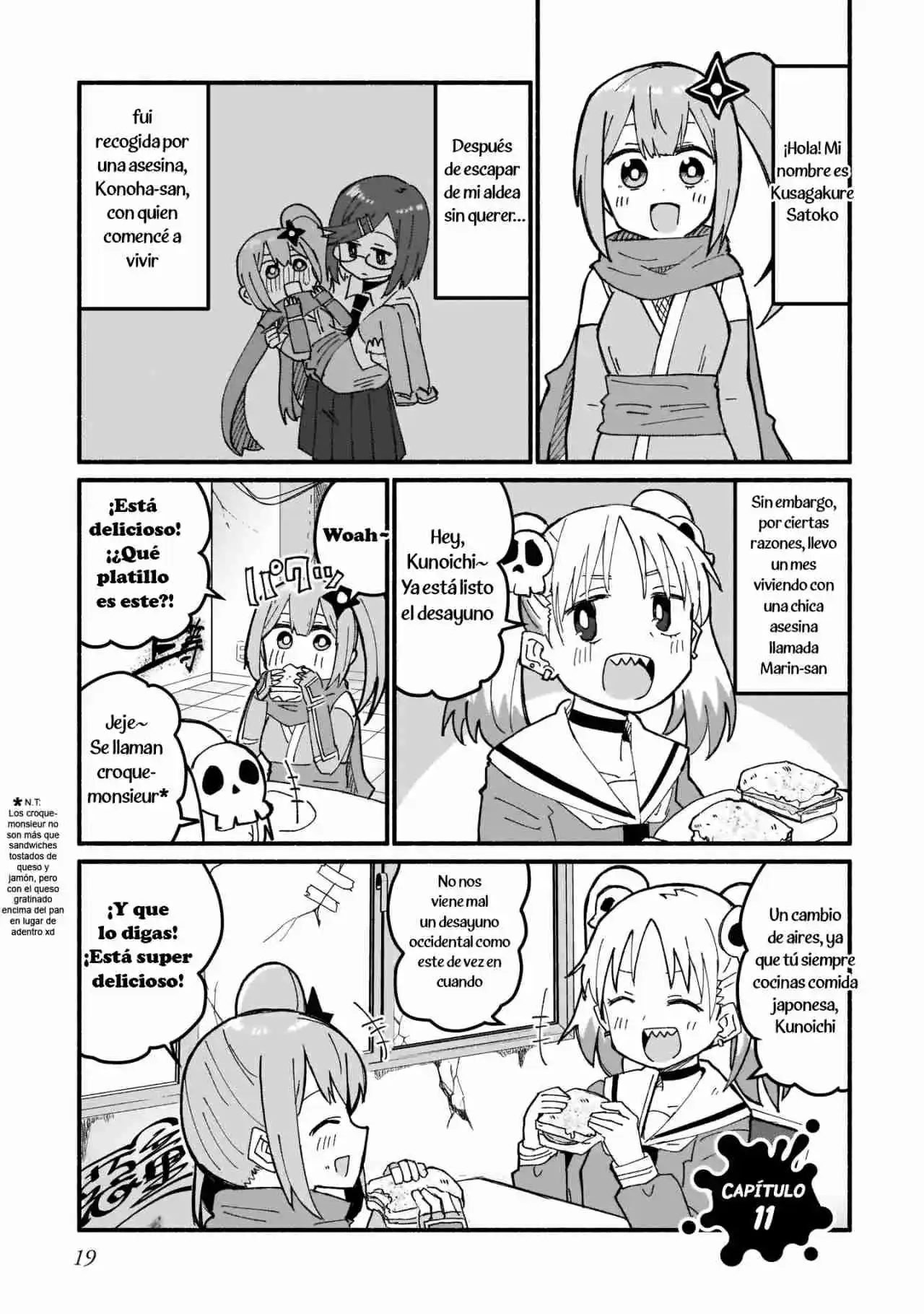 La Ninja Y La Asesina Viven Juntas - Capítulo 11 - Página 1 - LectorTMOo