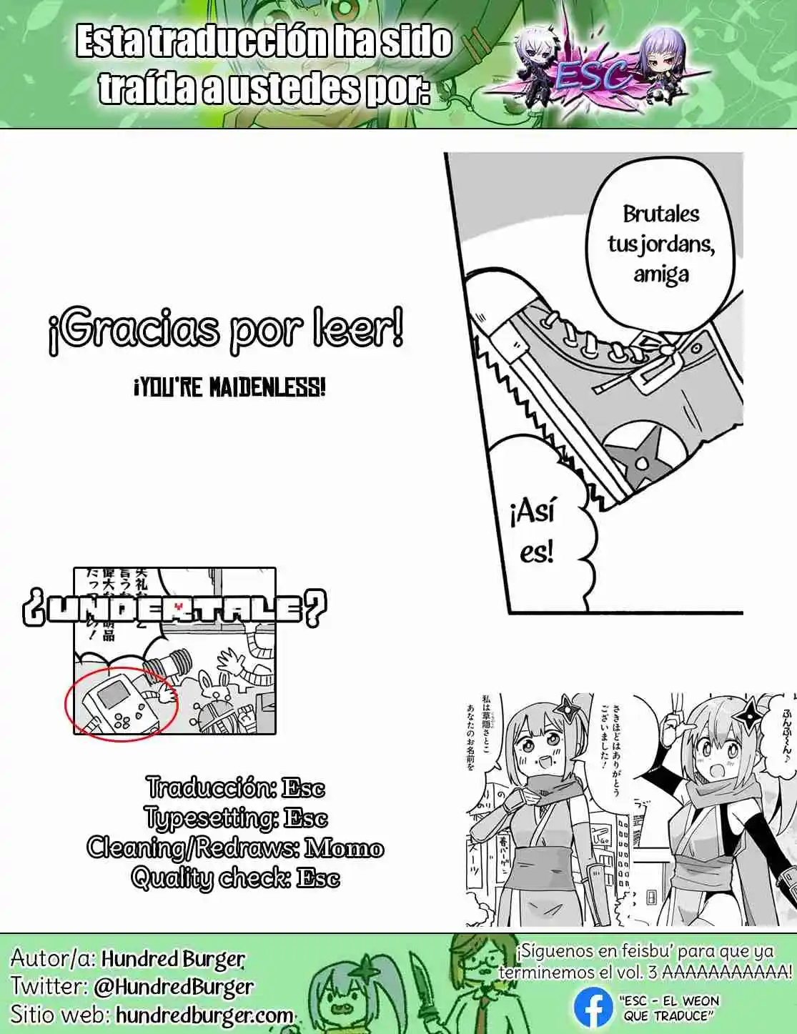 La Ninja Y La Asesina Viven Juntas - Capítulo 20 - Página 17 - LectorTMOo