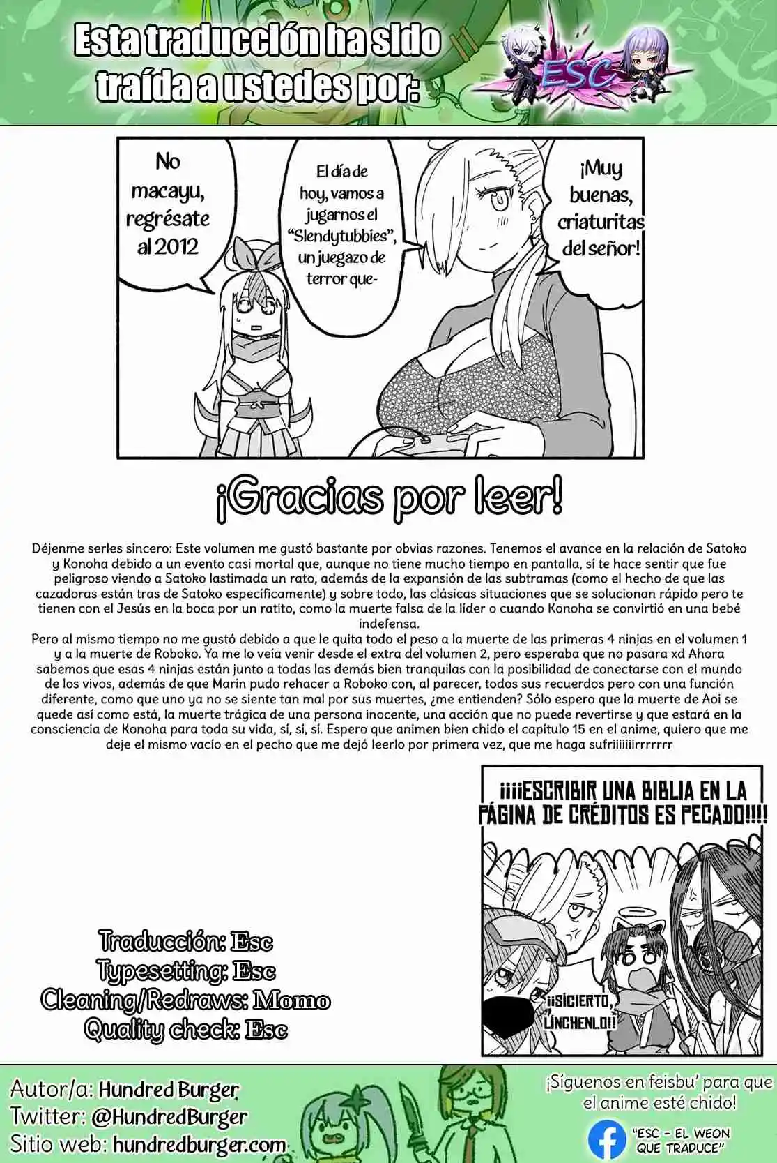 La Ninja Y La Asesina Viven Juntas - Capítulo 25.50 - Página 17 - LectorTMOo