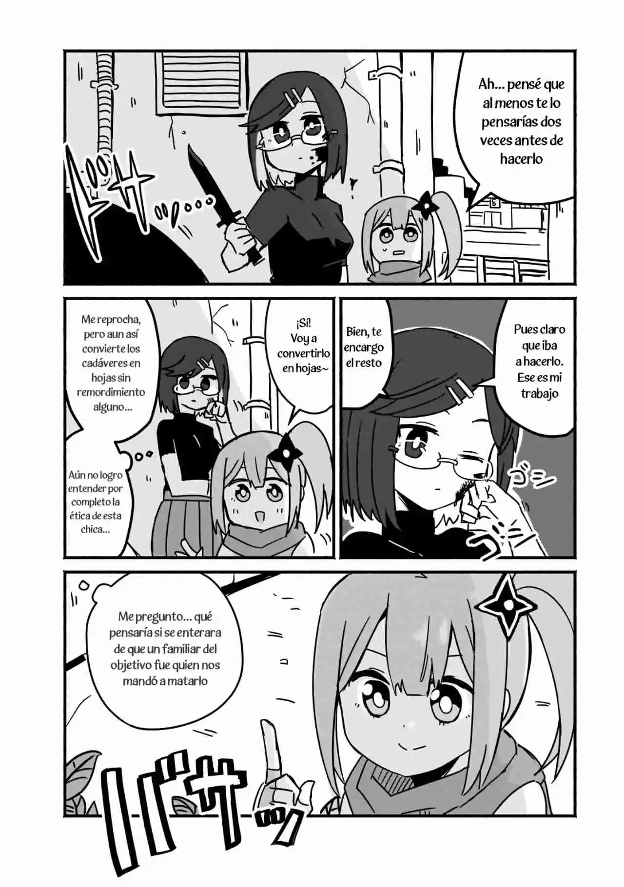 La Ninja Y La Asesina Viven Juntas - Capítulo 3 - Página 14 - LectorTMOo