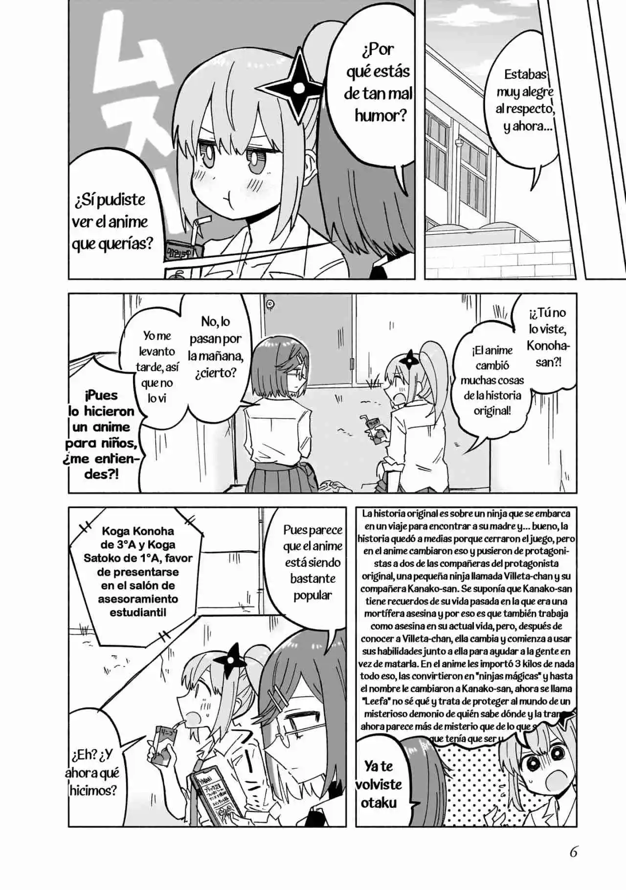 La Ninja Y La Asesina Viven Juntas - Capítulo 34 - Página 8 - LectorTMOo