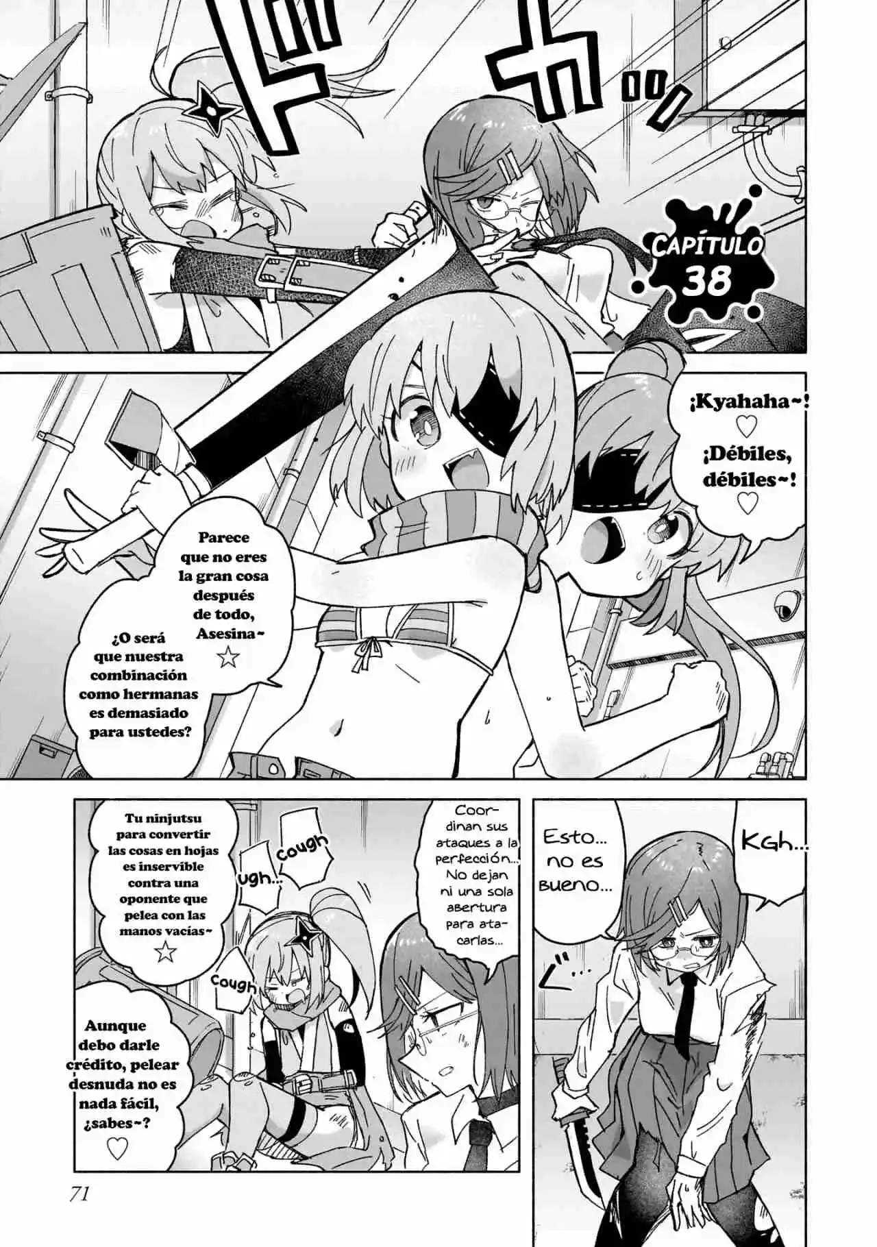 La Ninja Y La Asesina Viven Juntas - Capítulo 38 - Página 1 - LectorTMOo