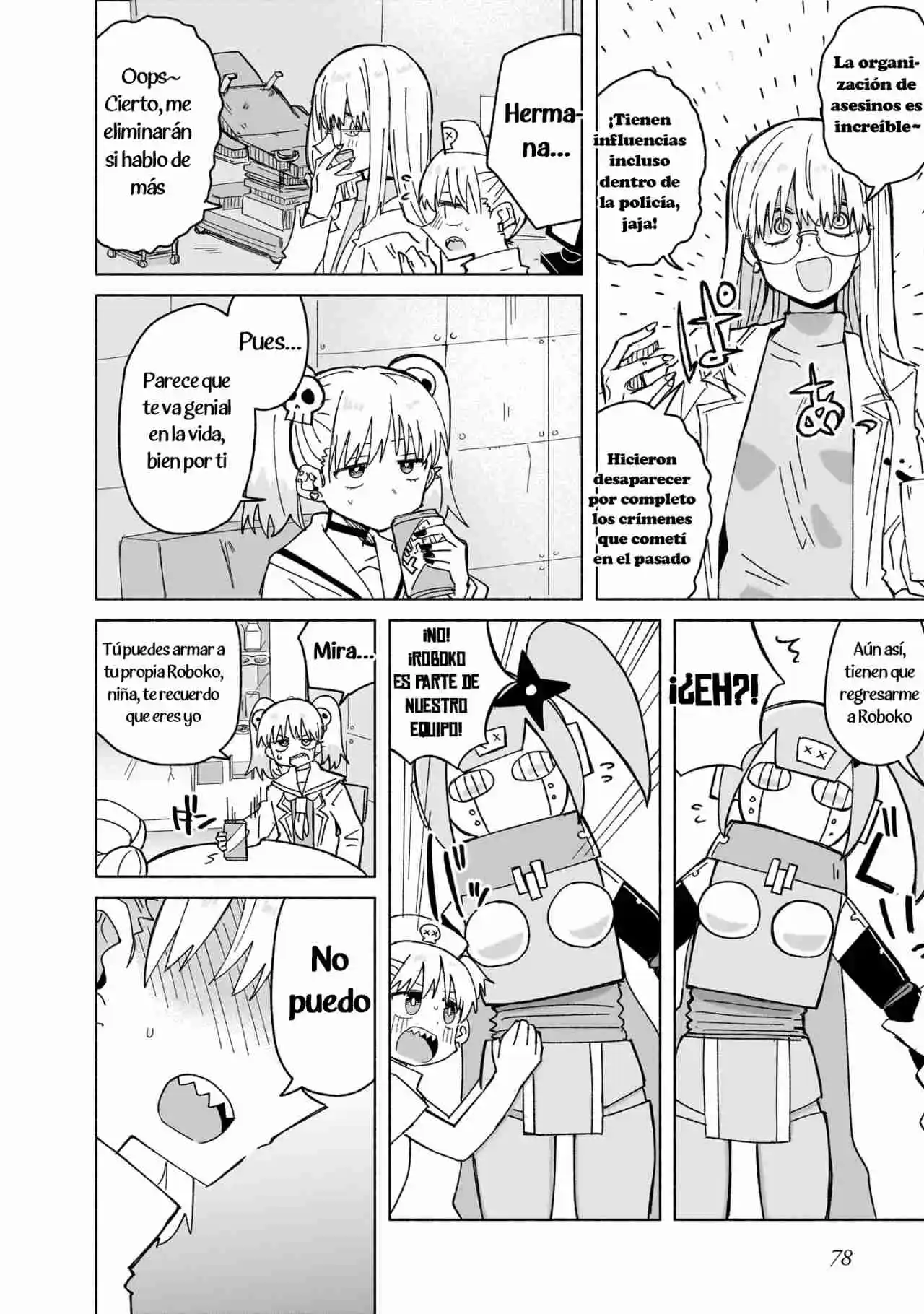 La Ninja Y La Asesina Viven Juntas - Capítulo 38 - Página 8 - LectorTMOo