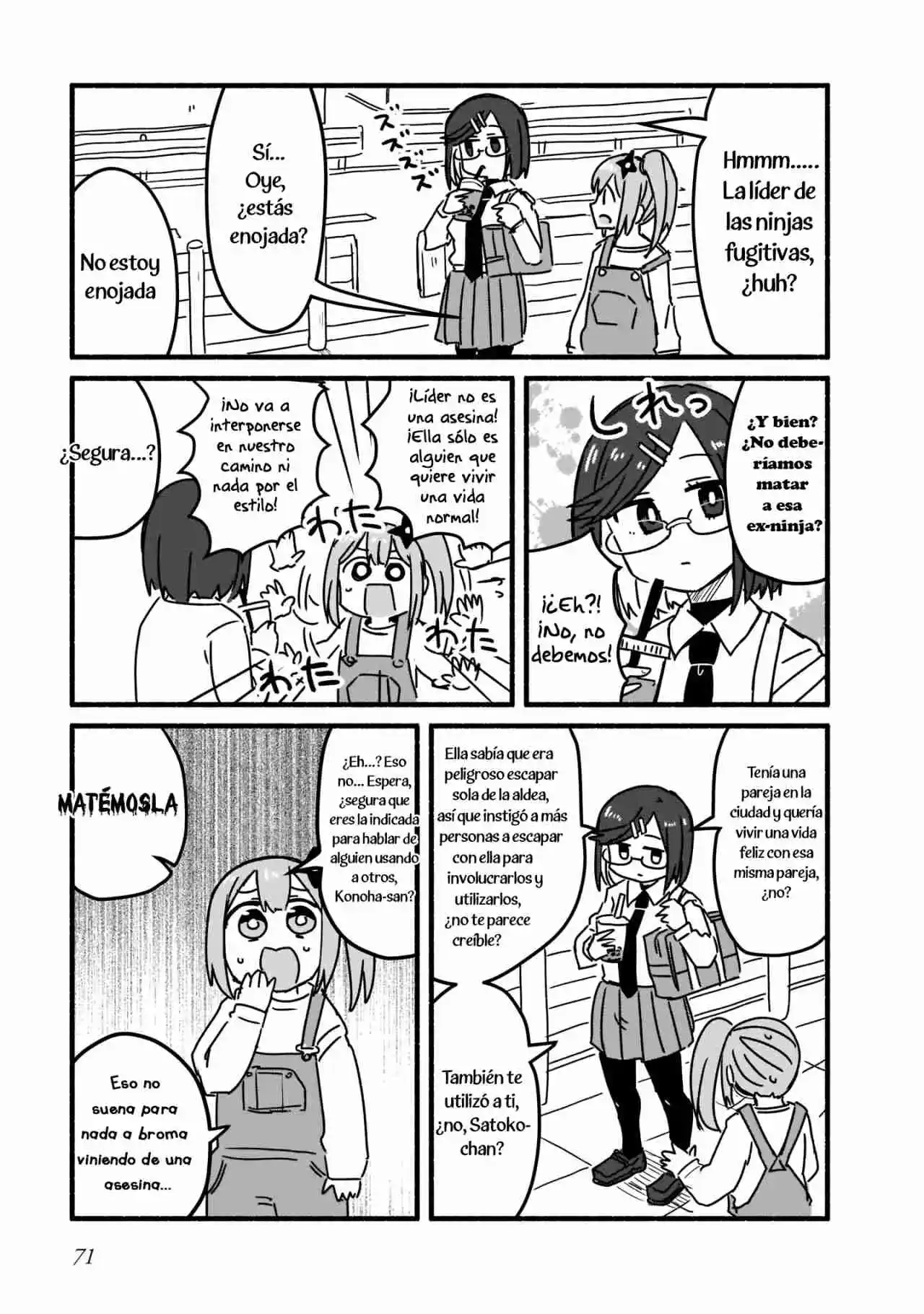 La Ninja Y La Asesina Viven Juntas - Capítulo 4 - Página 15 - LectorTMOo