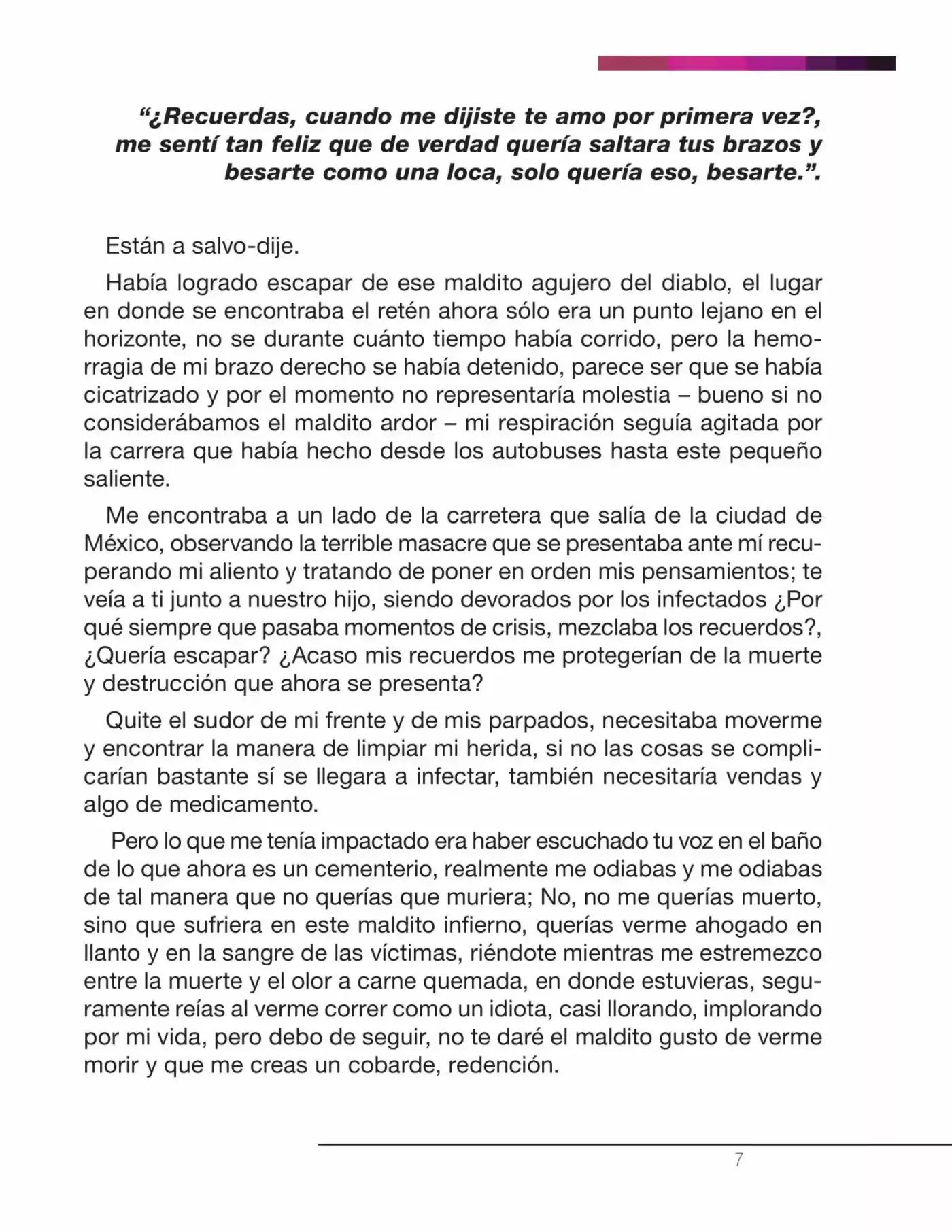 La Nostalgia De Los Muertos (Novela) - Capítulo 2 - Página 4 - LectorTMOo
