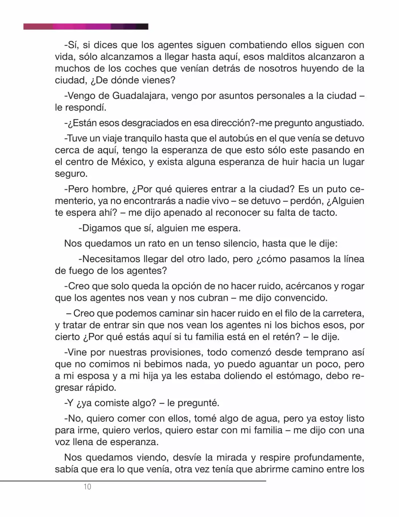 La Nostalgia De Los Muertos (Novela) - Capítulo 2 - Página 7 - LectorTMOo
