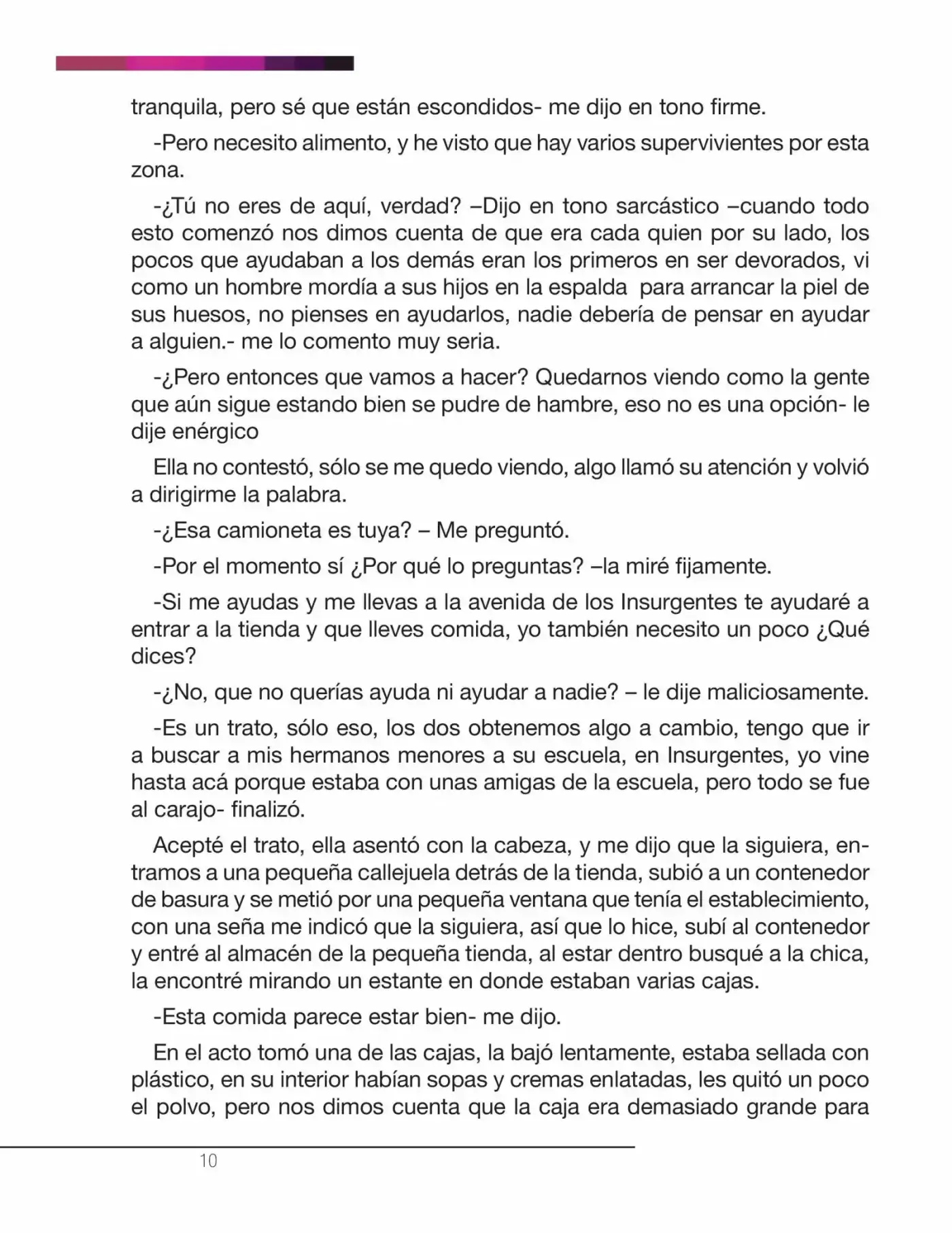 La Nostalgia De Los Muertos (Novela) - Capítulo 3 - Página 5 - LectorTMOo