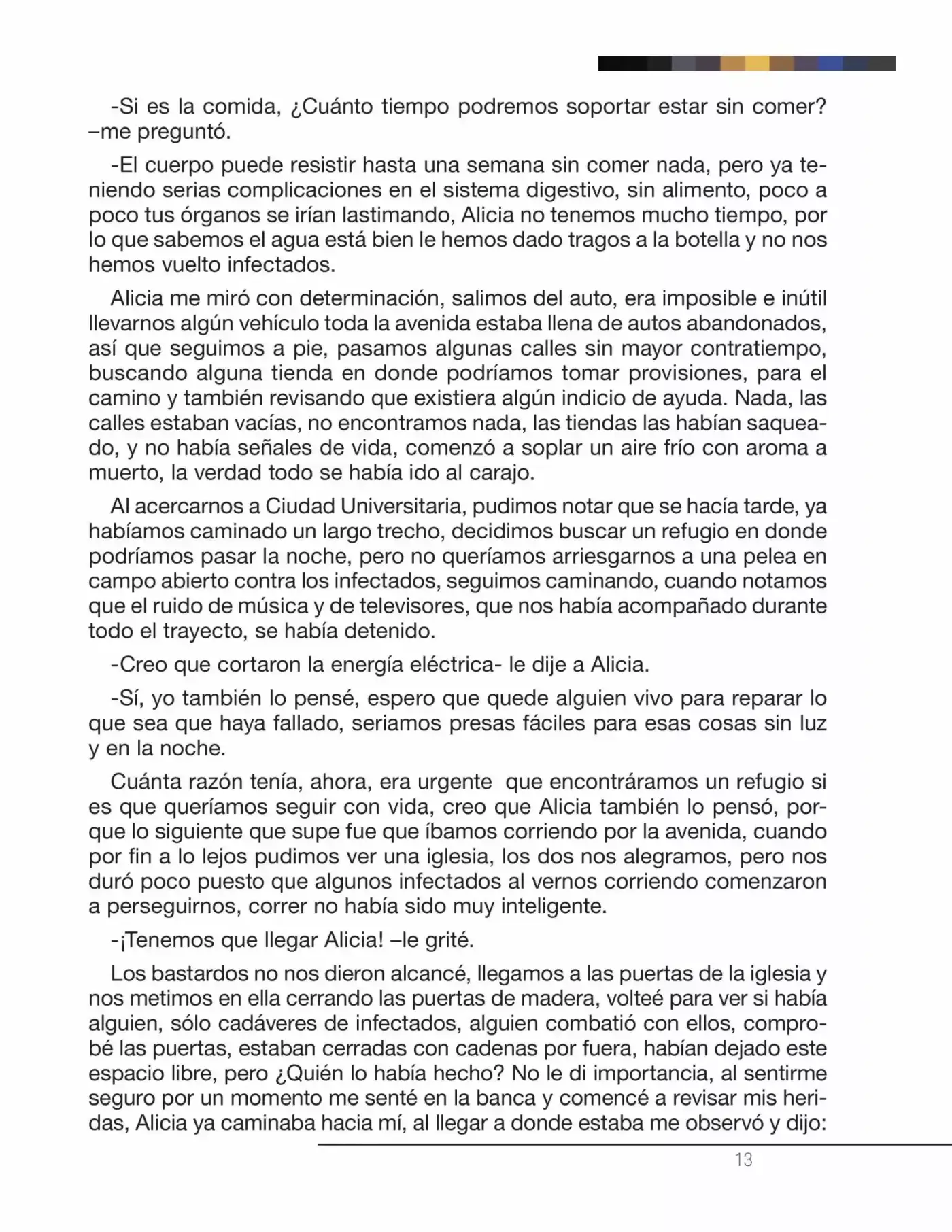 La Nostalgia De Los Muertos (Novela) - Capítulo 4 - Página 9 - LectorTMOo