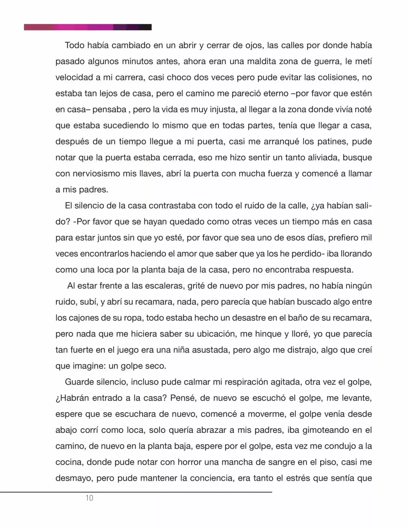 La Nostalgia De Los Muertos (Novela) - Capítulo 6.10 - Página 8 - LectorTMOo