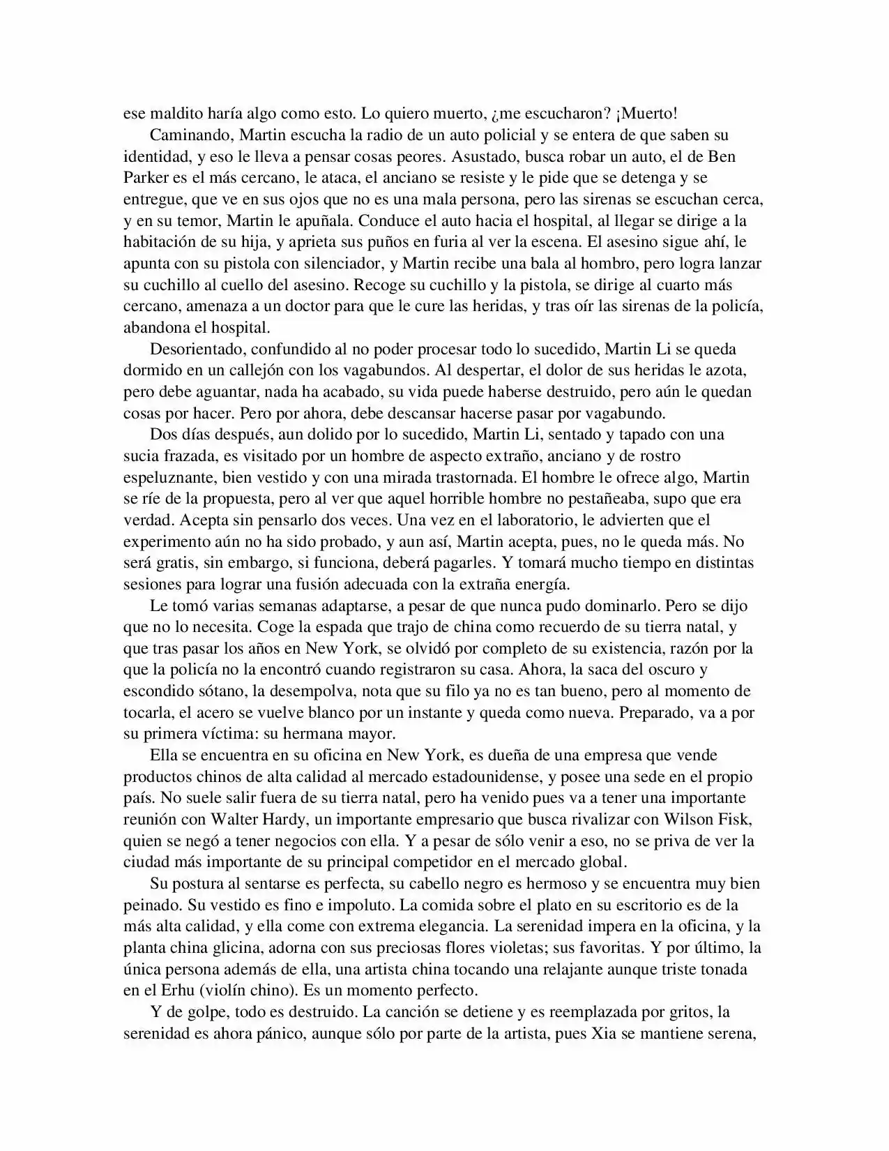La Octava Maravilla: Spider-Man. (Novela) - Capítulo 14 - Página 9 - LectorTMOo
