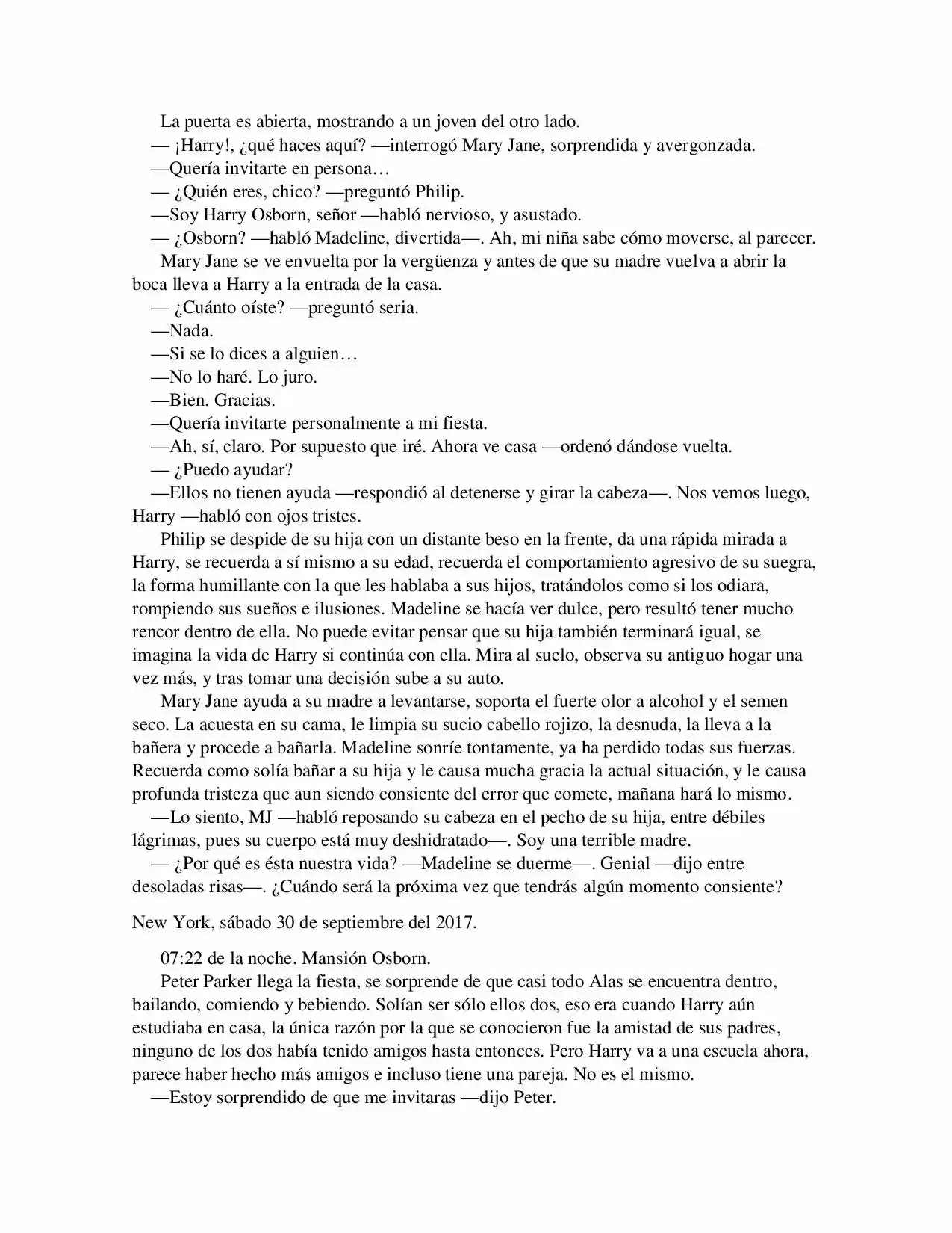 La Octava Maravilla: Spider-Man. (Novela) - Capítulo 17 - Página 6 - LectorTMOo