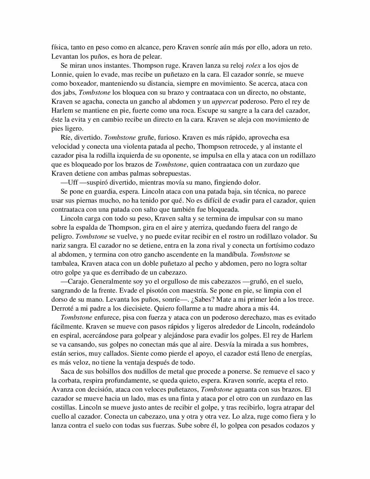 La Octava Maravilla: Spider-Man. (Novela) - Capítulo 22 - Página 4 - LectorTMOo