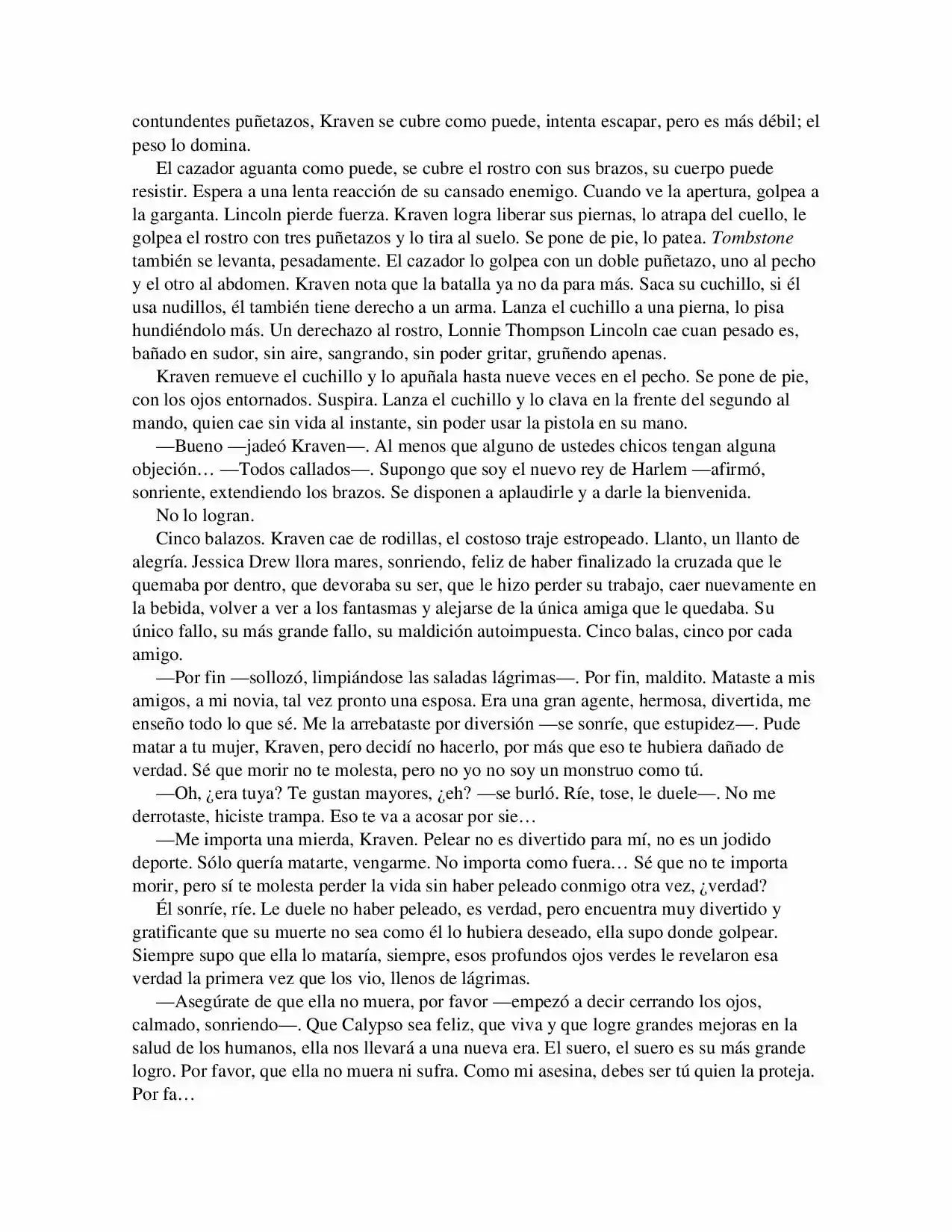 La Octava Maravilla: Spider-Man. (Novela) - Capítulo 22 - Página 5 - LectorTMOo