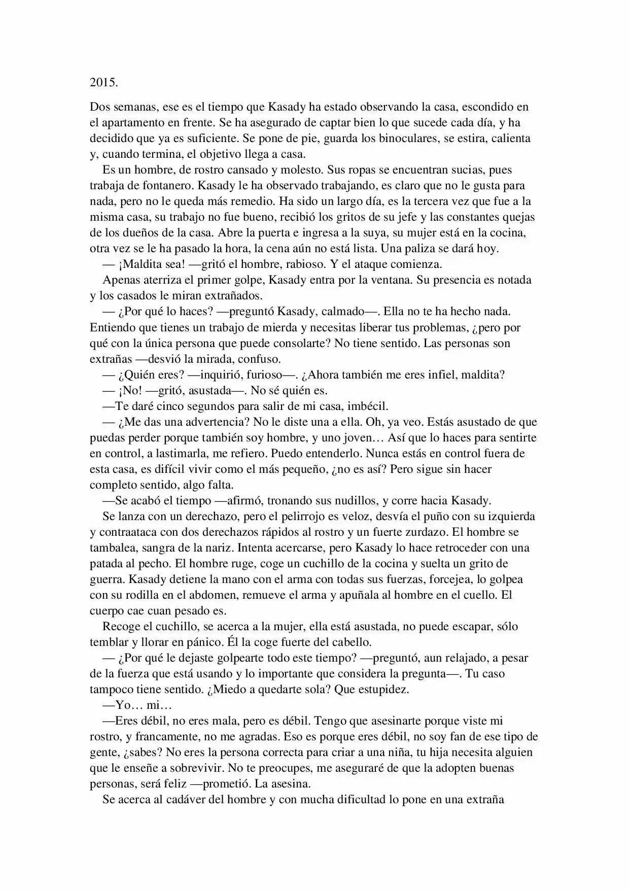 La Octava Maravilla: Spider-Man. (Novela) - Capítulo 23 - Página 5 - LectorTMOo
