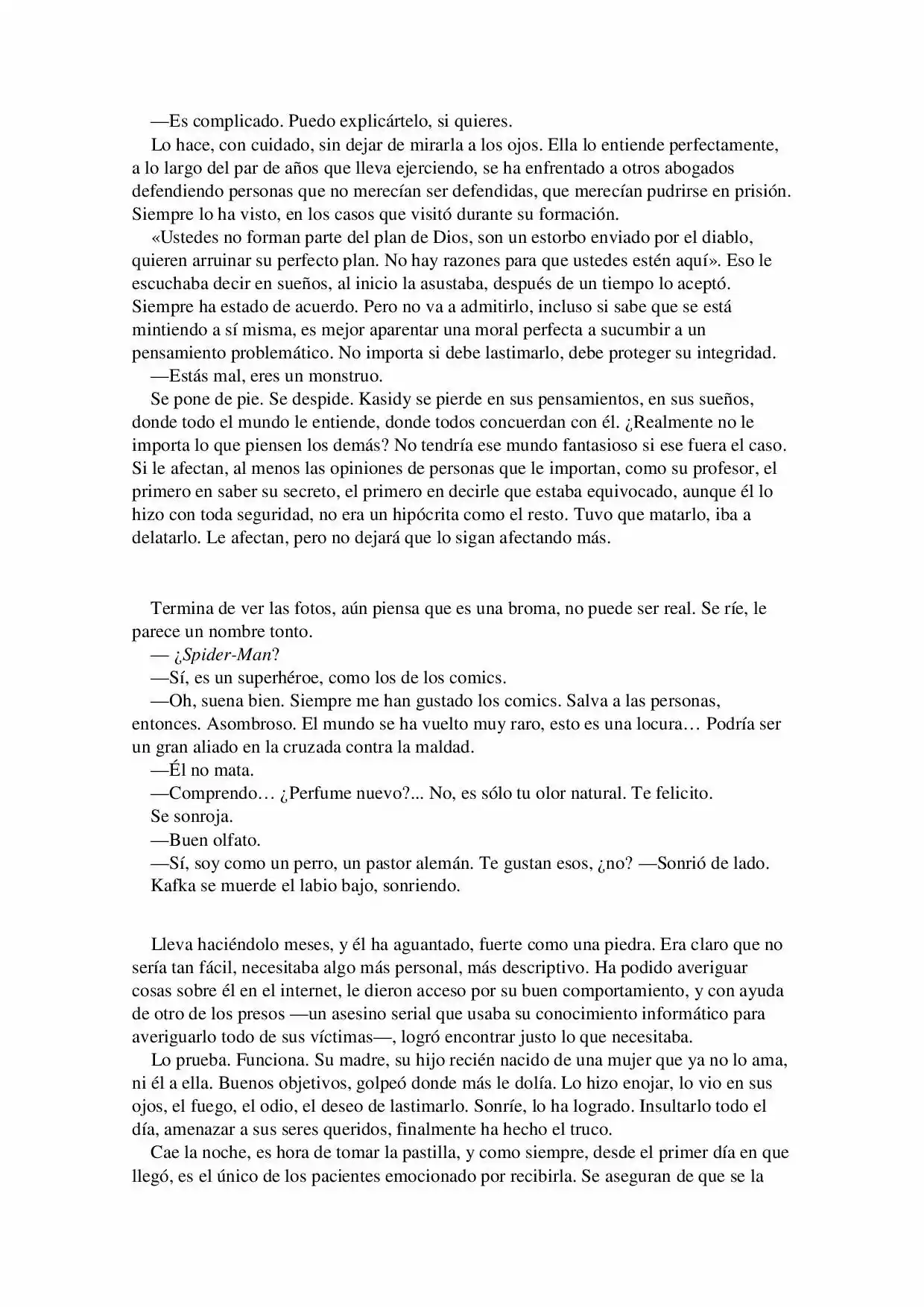La Octava Maravilla: Spider-Man. (Novela) - Capítulo 23 - Página 11 - LectorTMOo