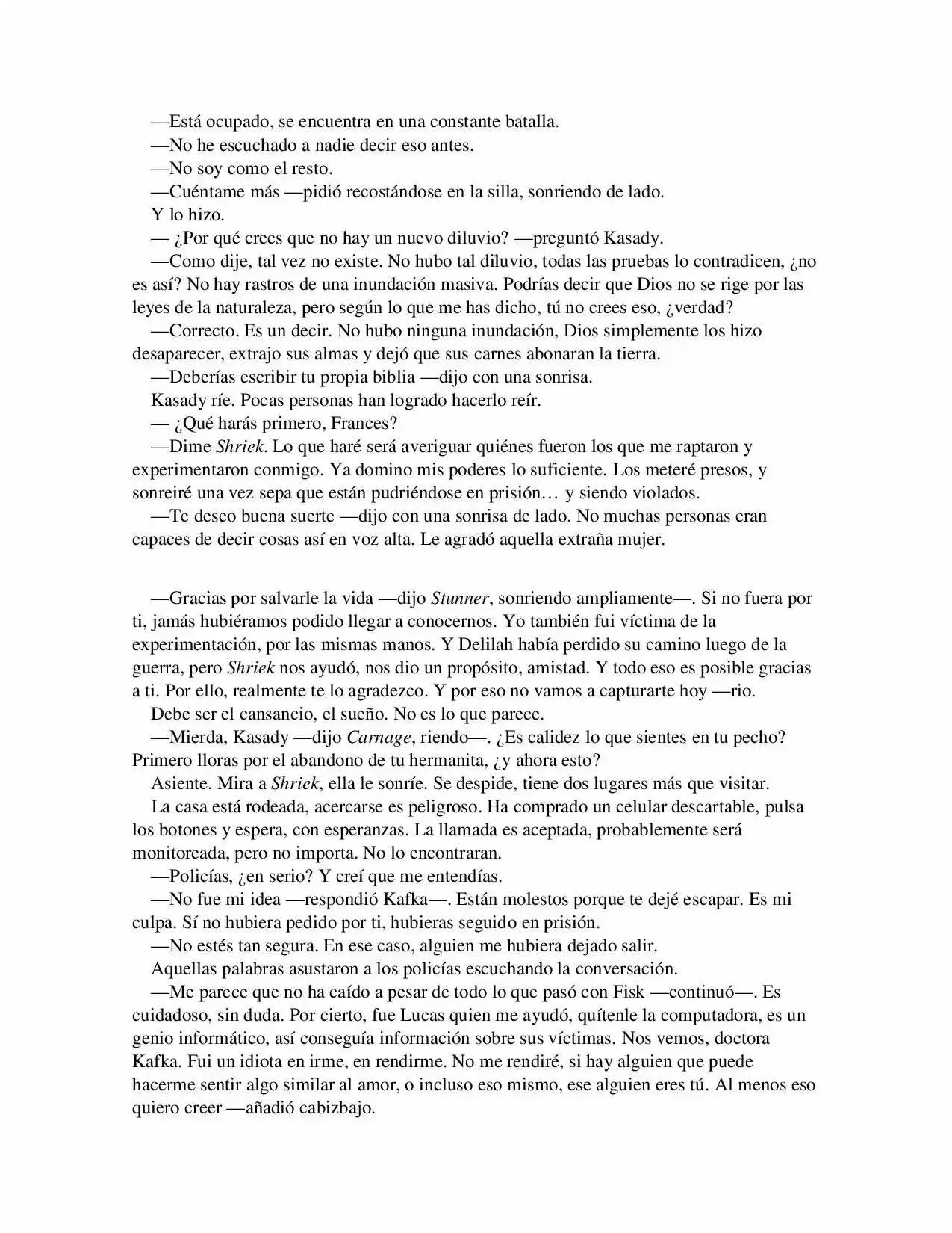 La Octava Maravilla: Spider-Man. (Novela) - Capítulo 24 - Página 5 - LectorTMOo