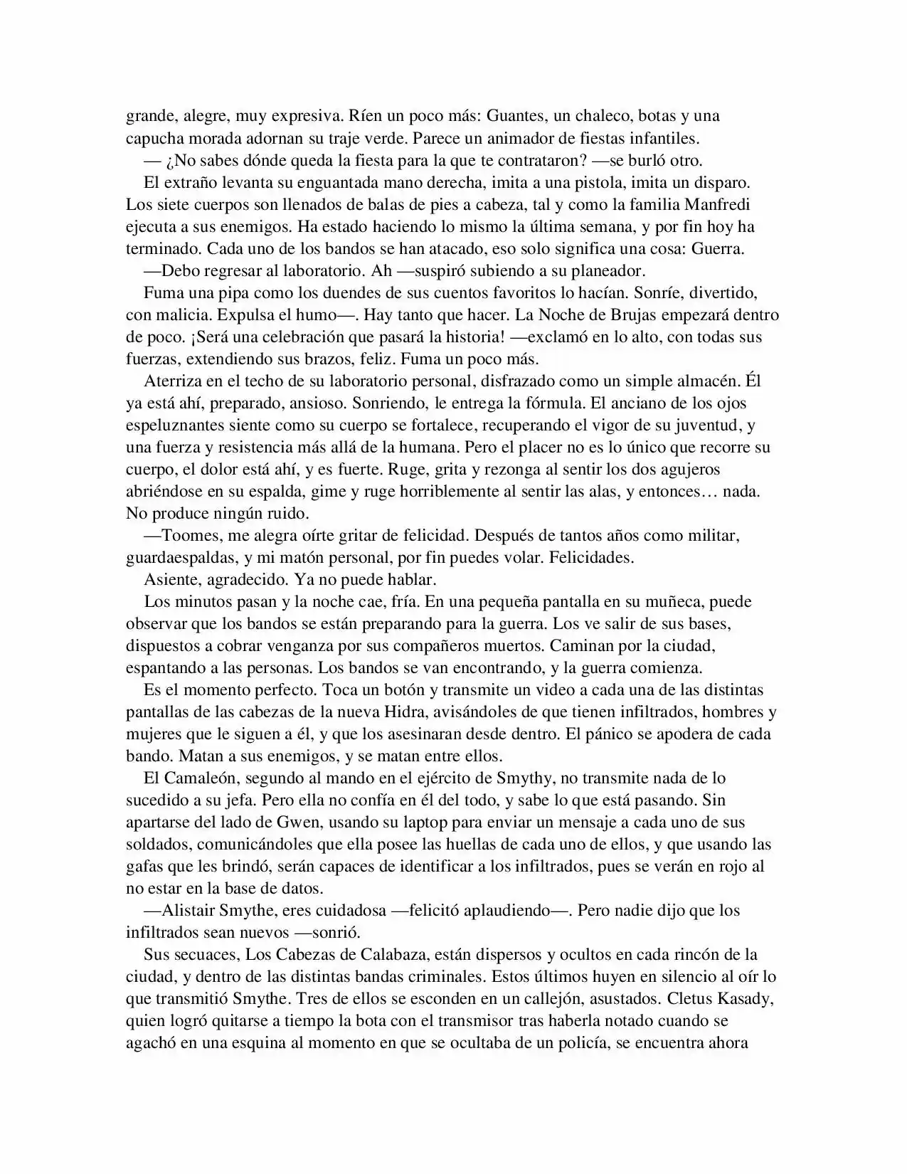 La Octava Maravilla: Spider-Man. (Novela) - Capítulo 25 - Página 6 - LectorTMOo