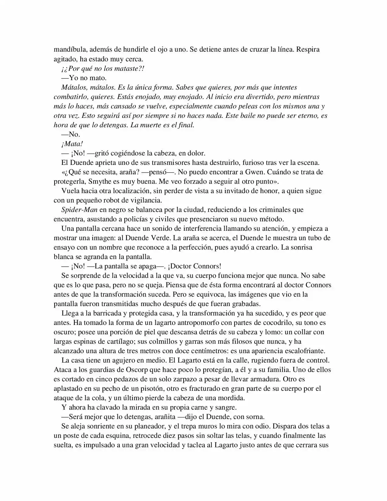 La Octava Maravilla: Spider-Man. (Novela) - Capítulo 27 - Página 2 - LectorTMOo