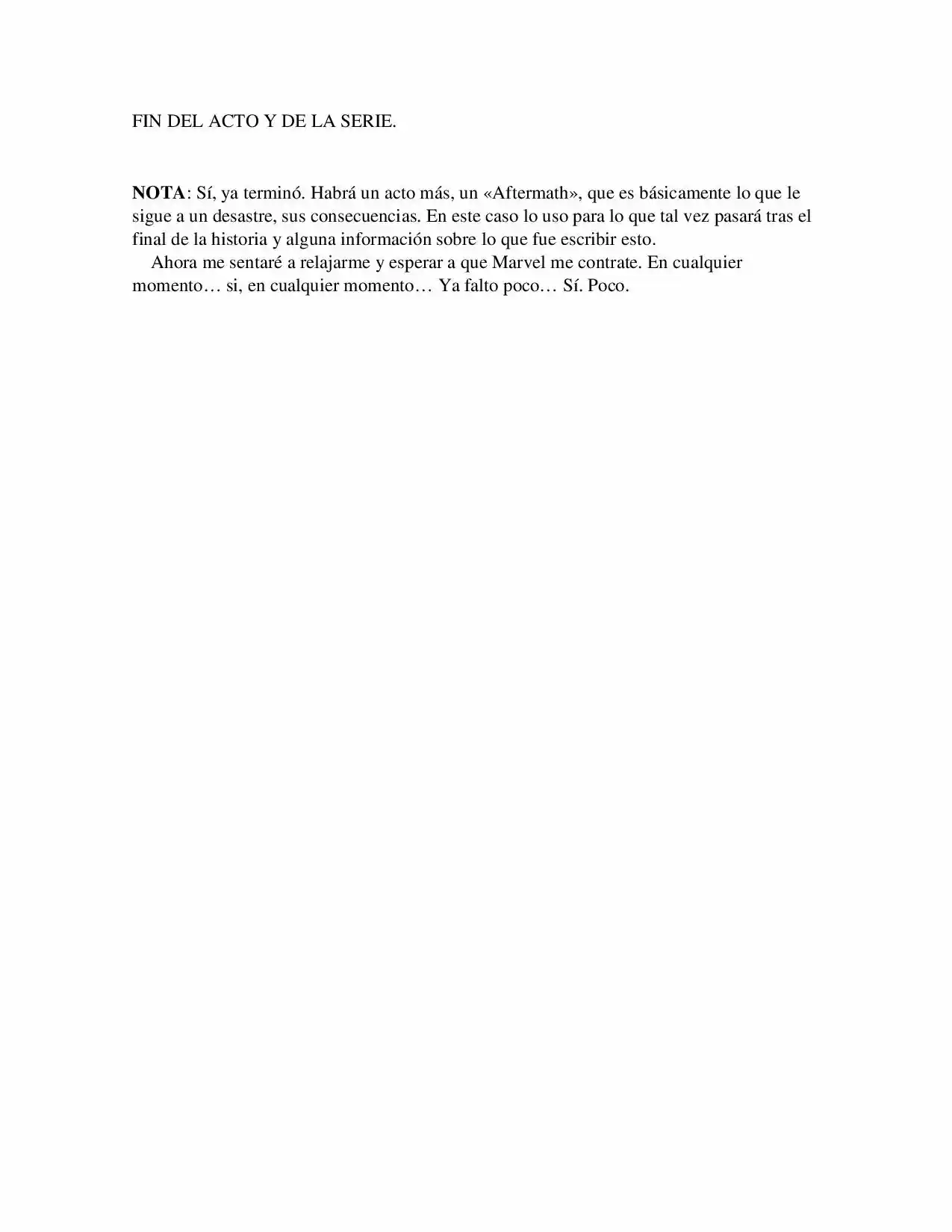 La Octava Maravilla: Spider-Man. (Novela) - Capítulo 29 - Página 7 - LectorTMOo