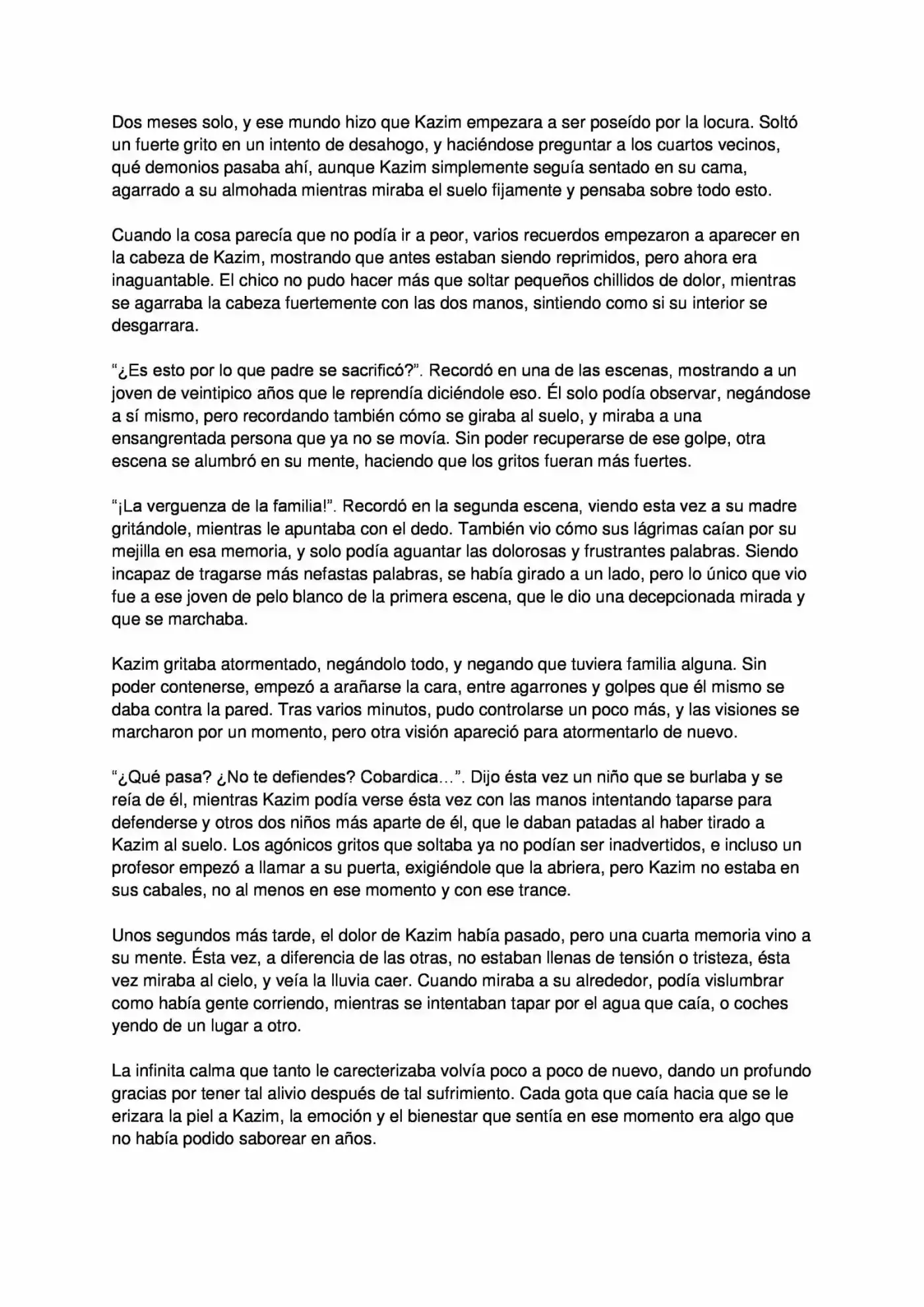 La Oda Del Pusilánime. (Novela) - Capítulo 11 - Página 4 - LectorTMOo